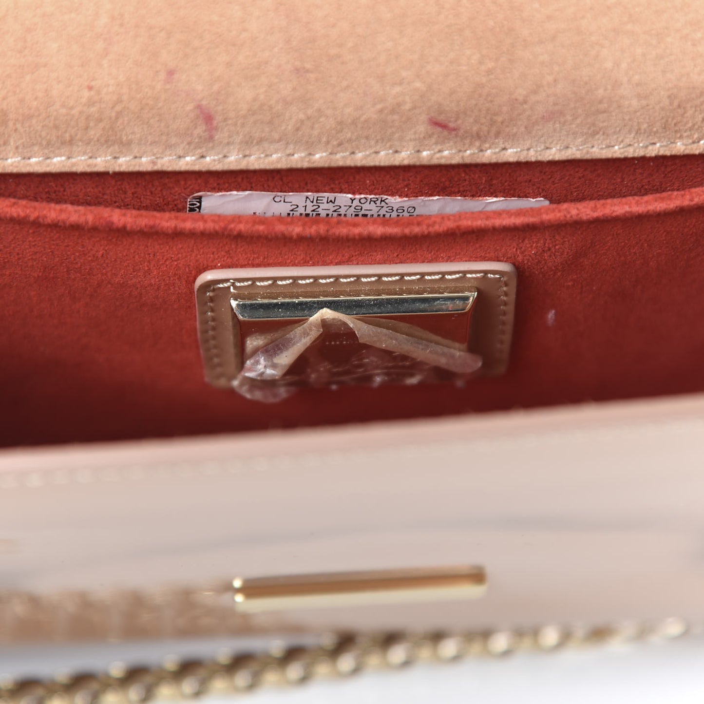 Patent Vero Dodat Clutch Nude