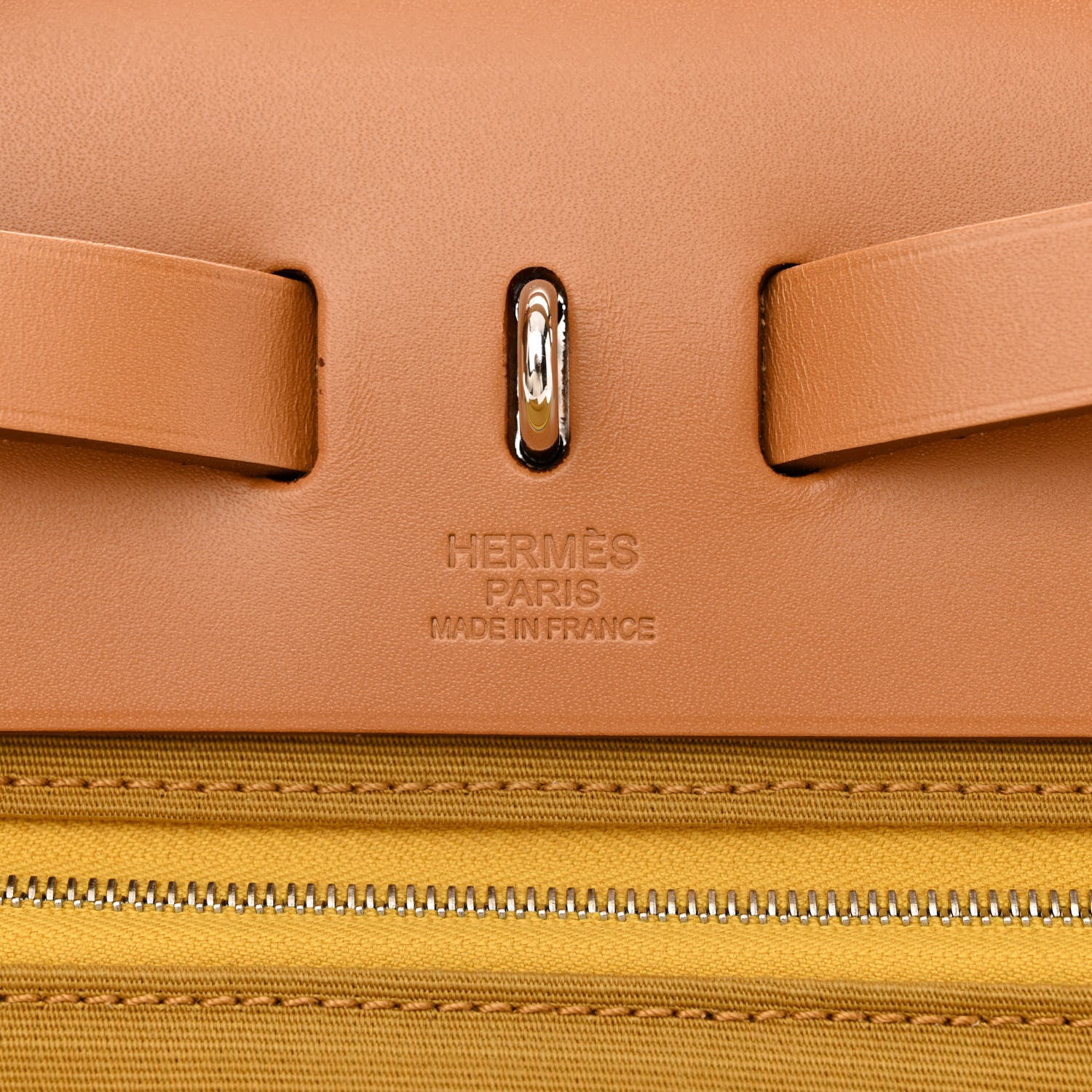 Hermes Toile Vache Hunter Herbag Zip 31 PM Cumin Naturel Sable 8 of 12