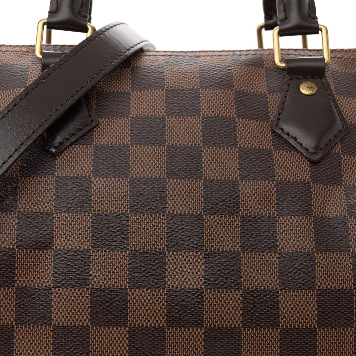 Louis Vuitton Damier Ebene Speedy Bandouliere 30 8 of 12