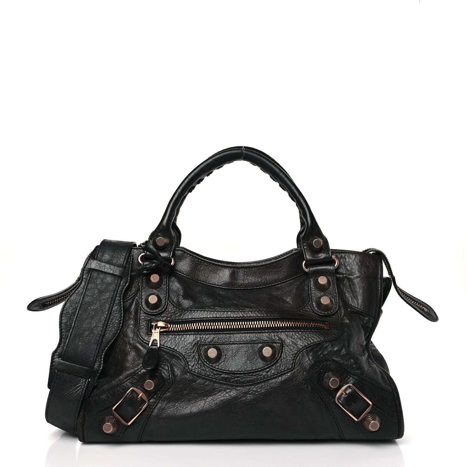 Balenciaga Agneau Giant 21 Rose Gold Hardware City Anthracite 3 of 10