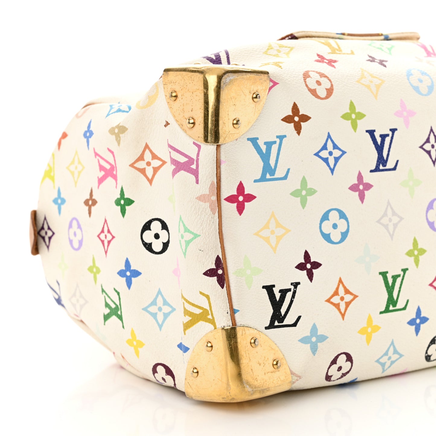 Monogram Multicolor Speedy 30 White