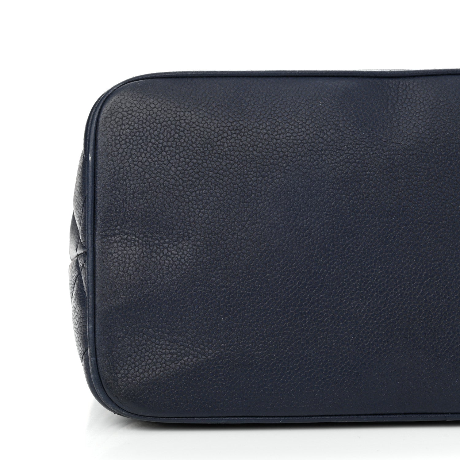 Chanel Caviar Quilted Medallion Tote Blue 13 of 13