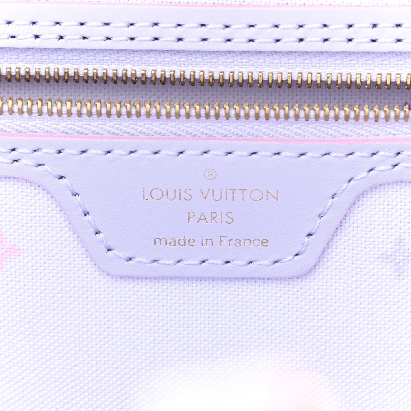 Monogram Giant Spring In The City Neverfull MM Sunrise Pastel