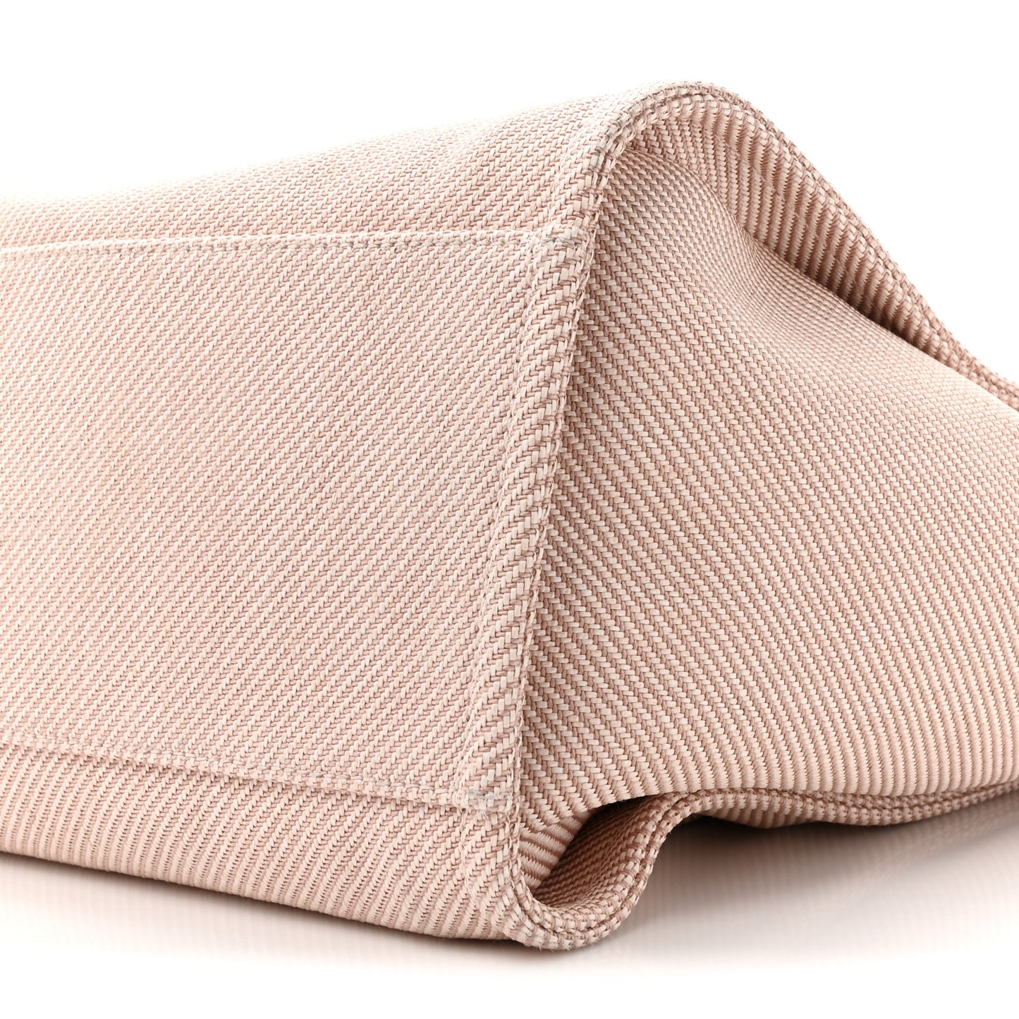 Mixed Fibers Calfskin Medium Deauville Tote Light Pink