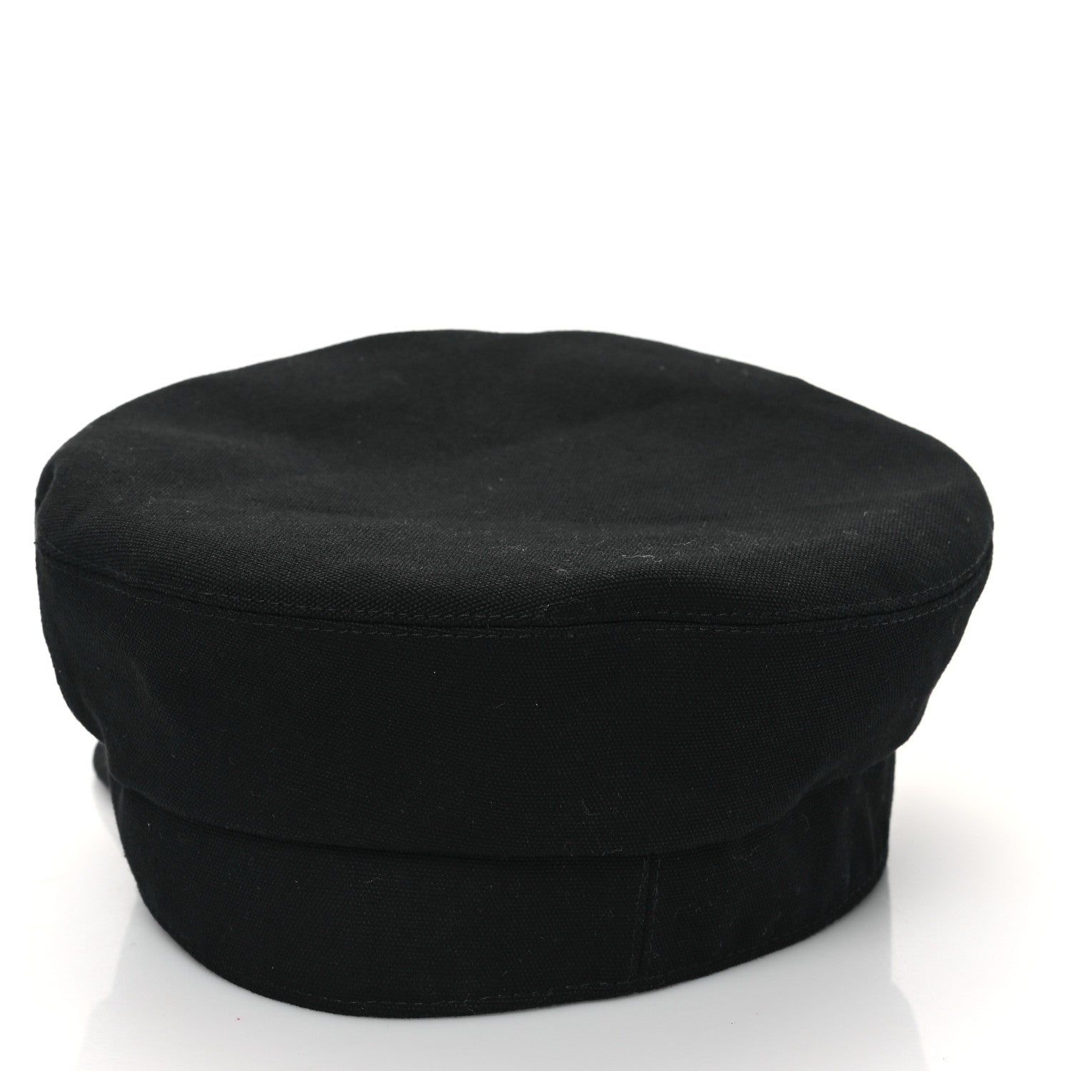Hermes Cotton Giulietta Seashell Cap 58 Black 5 of 8