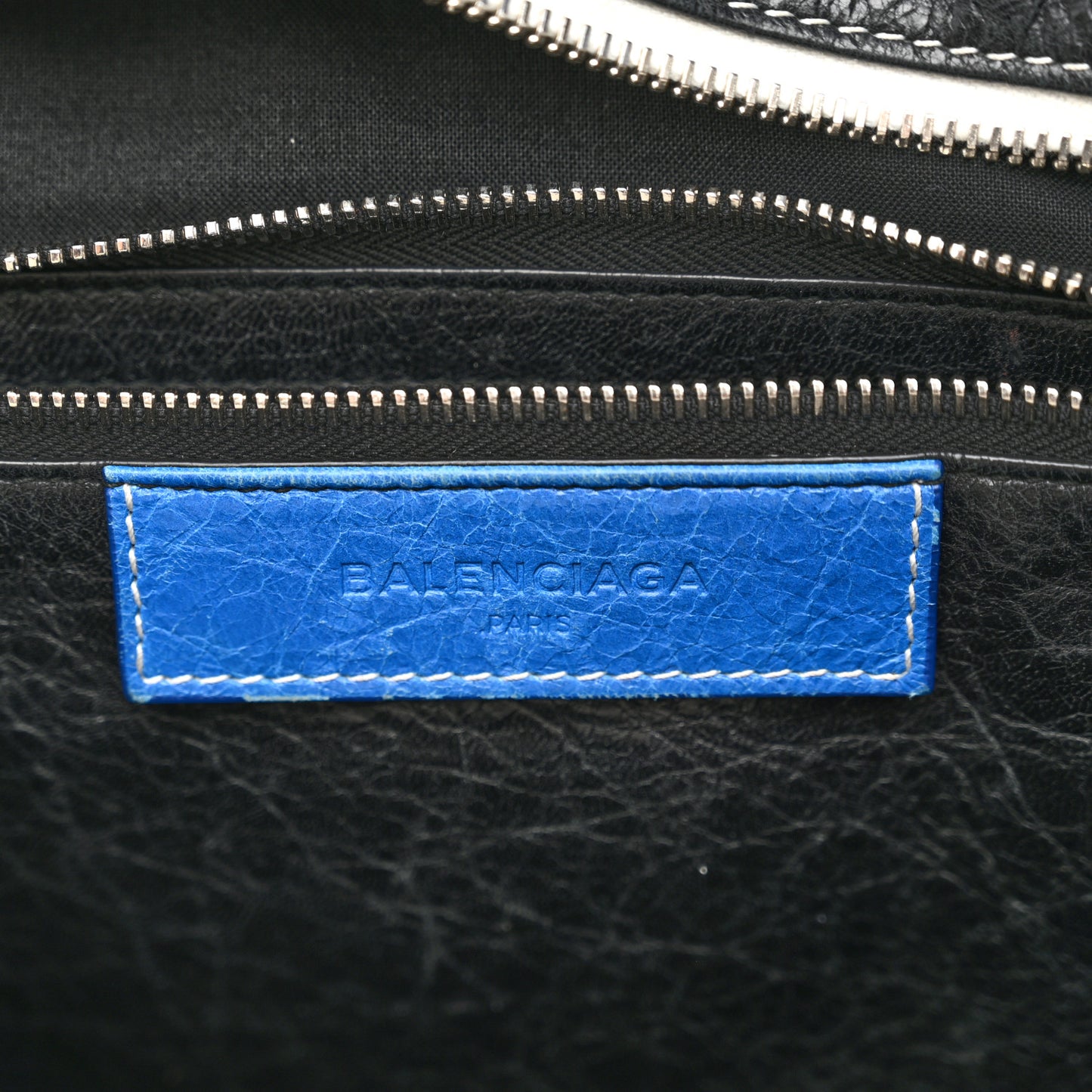 Agneau Arena Multicolore S Bazar Shopper Tote Bleu White Black
