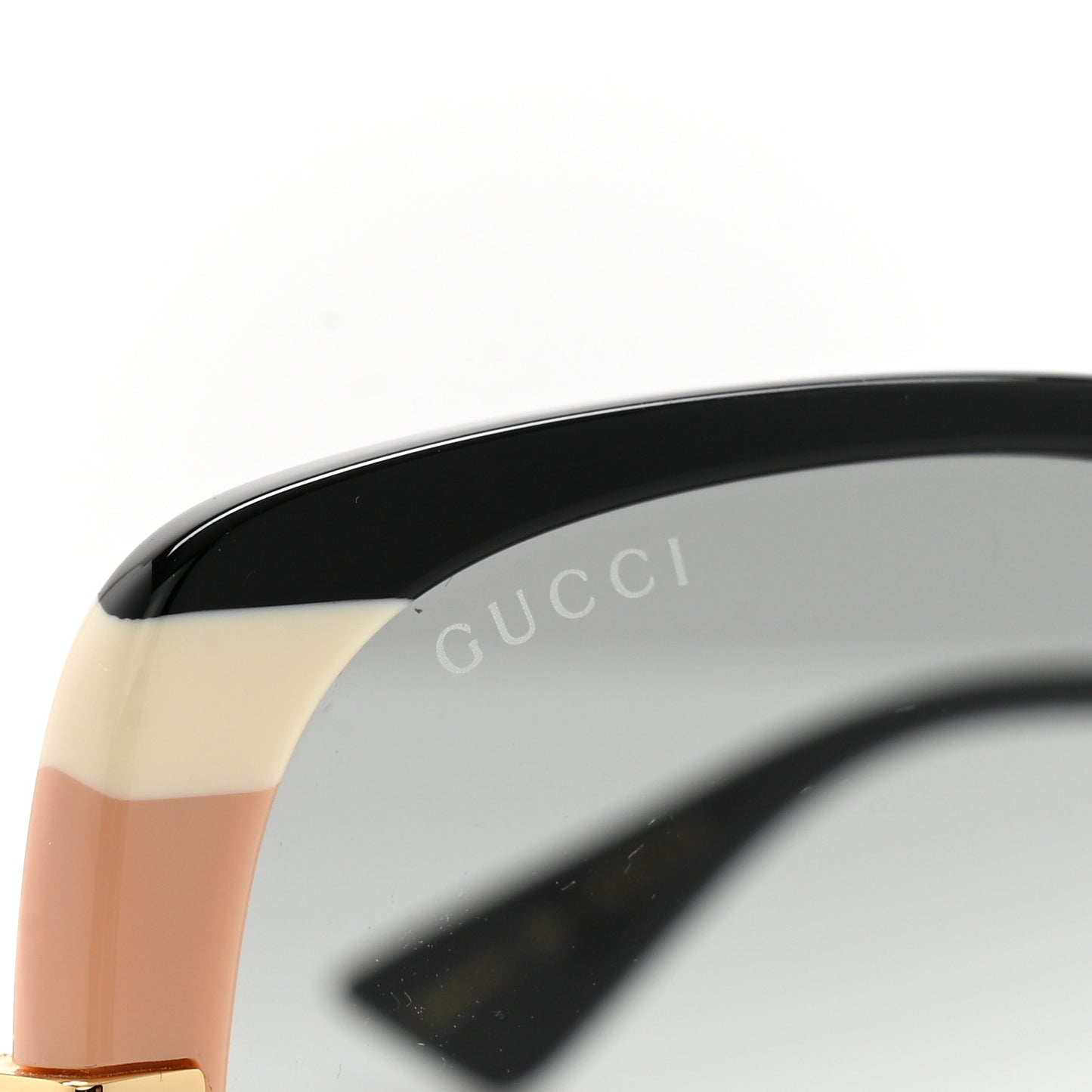 Acetate Square Frame GG0511S Sunglasses Black Pink White