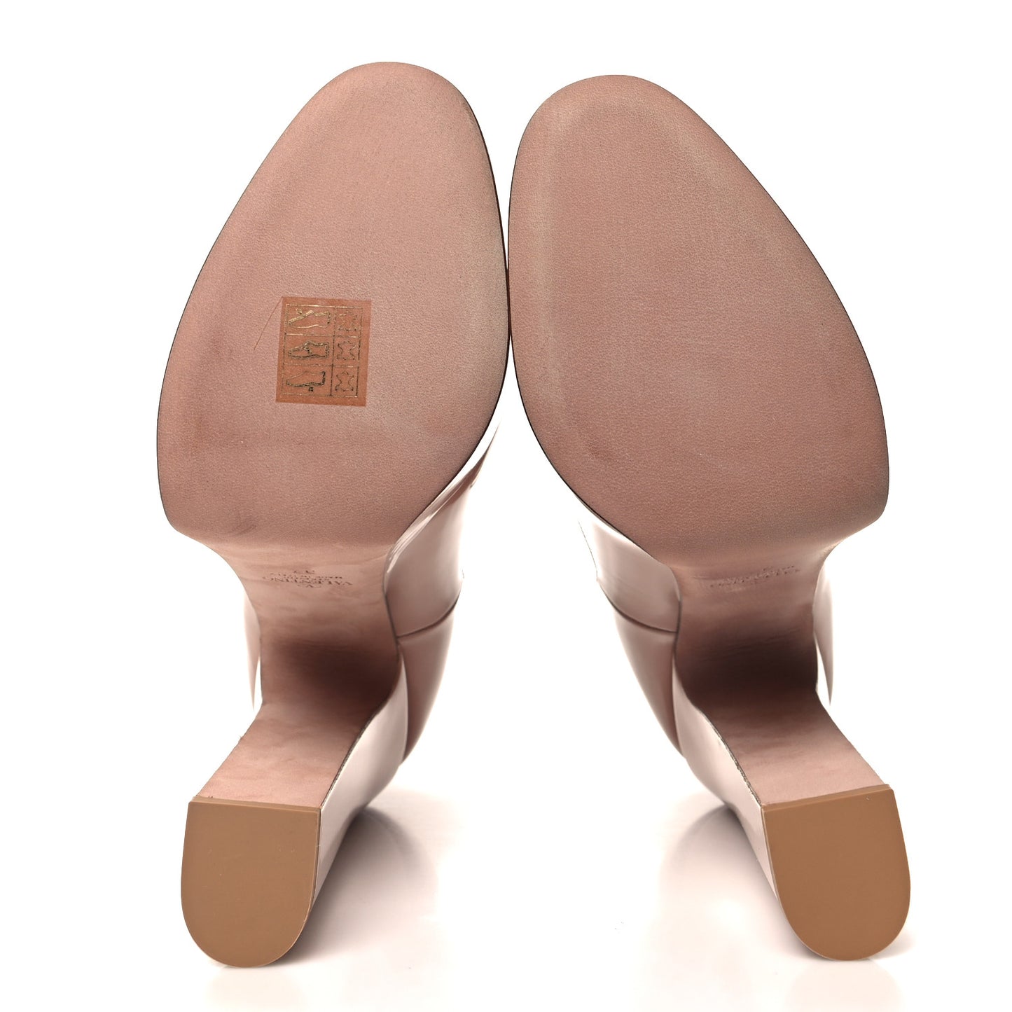 Patent Tan-Go 55/155mm Platform Pumps 37 Rose Cannelle