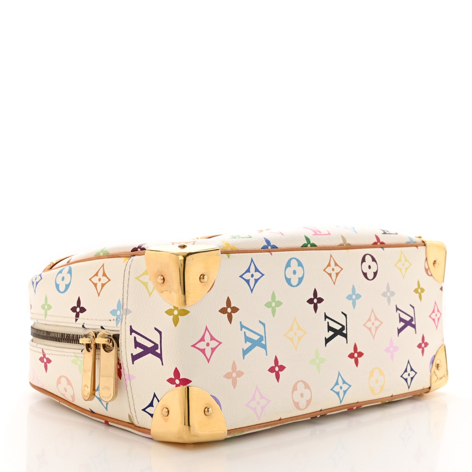 Louis Vuitton Monogram Multicolor Trouville White 4 of 9