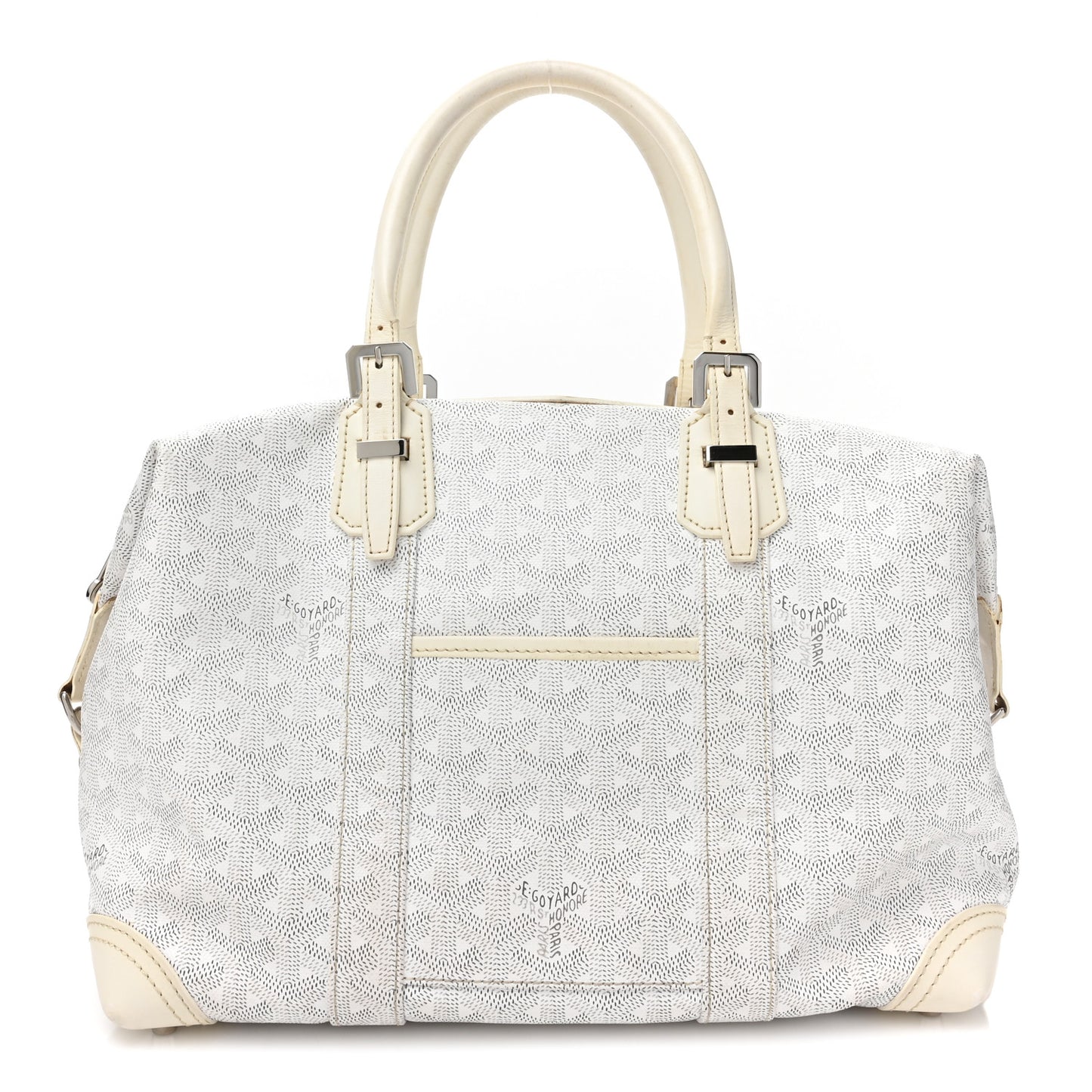 Goyardine Boeing 30 White