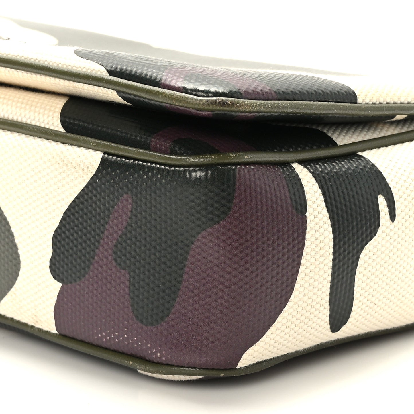 Coated Canvas Camouflage Print Small Lola Bag Multicolor