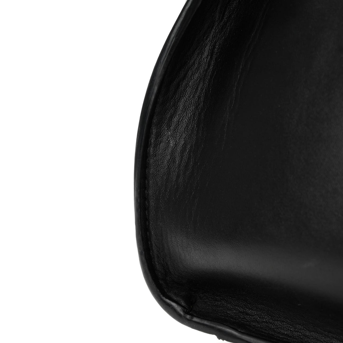 Eco Alter Nappa Perforated Logo Mini Crossbody Black