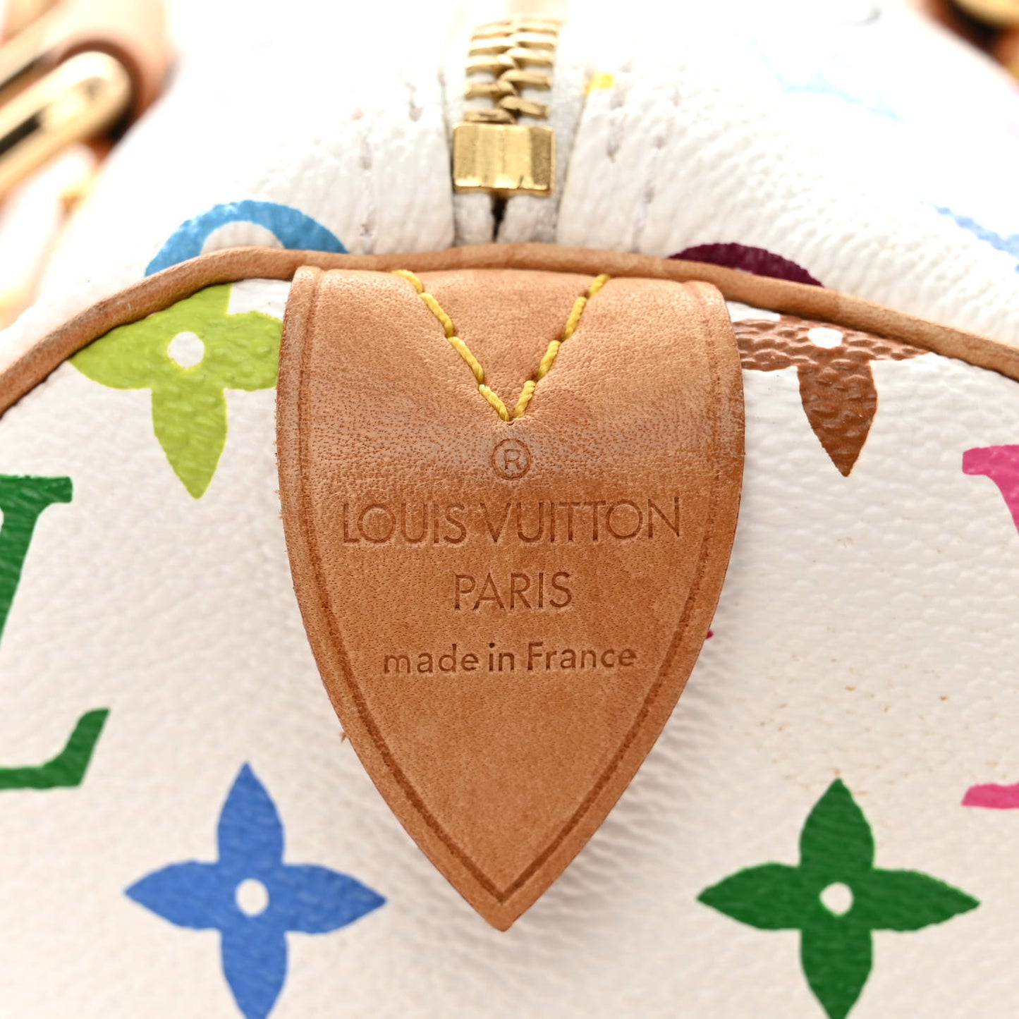 Monogram Multicolor Speedy 30 White
