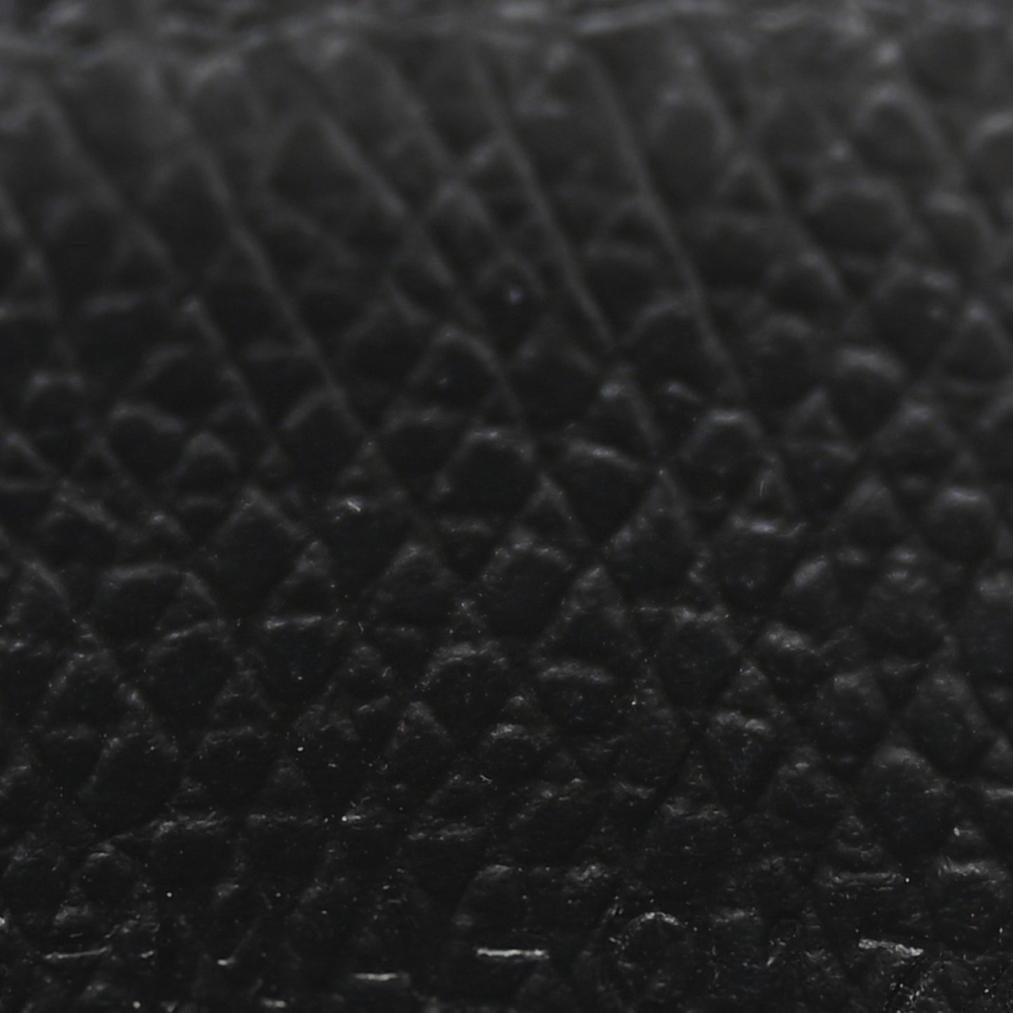 Grained Calfskin Cannage Diorama Wallet Black