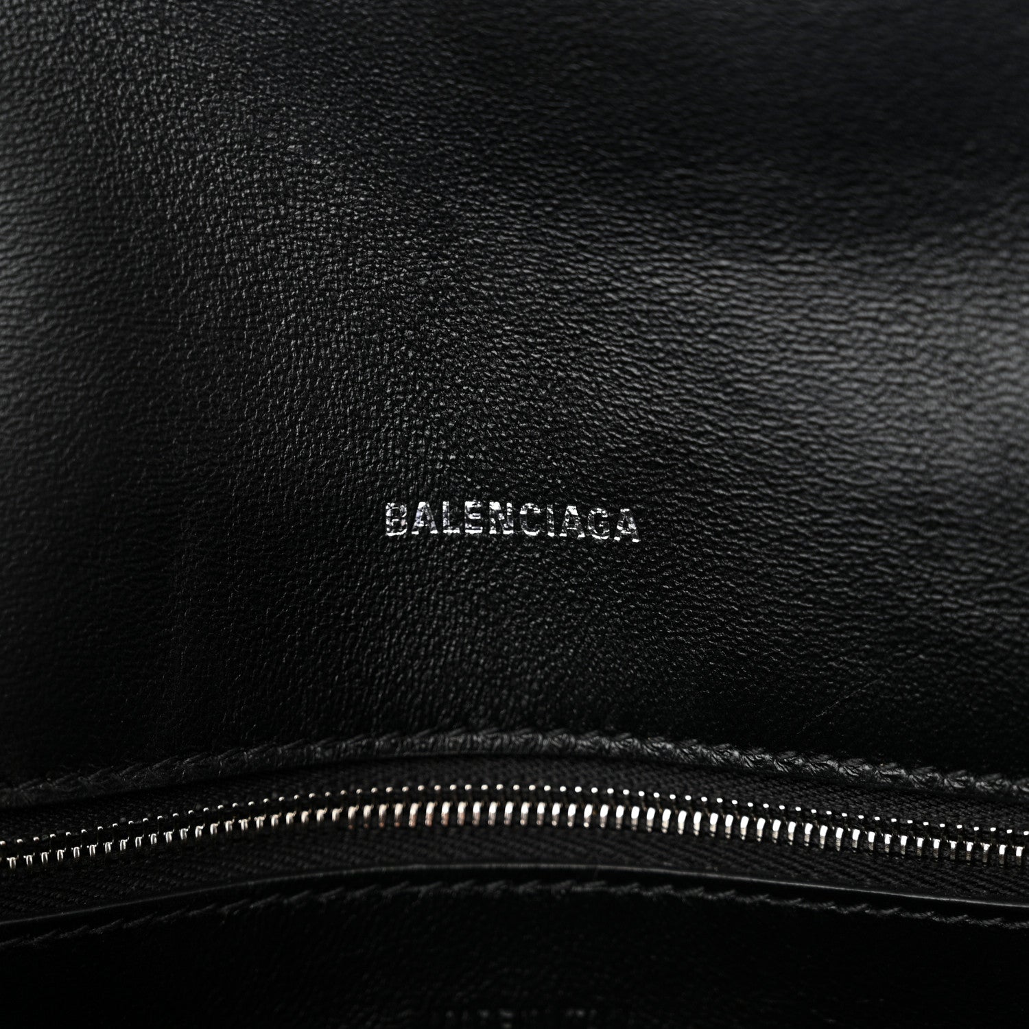 Balenciaga Metallic Calfskin Downtown Chain Shoulder Bag XS Silver 6 of 15