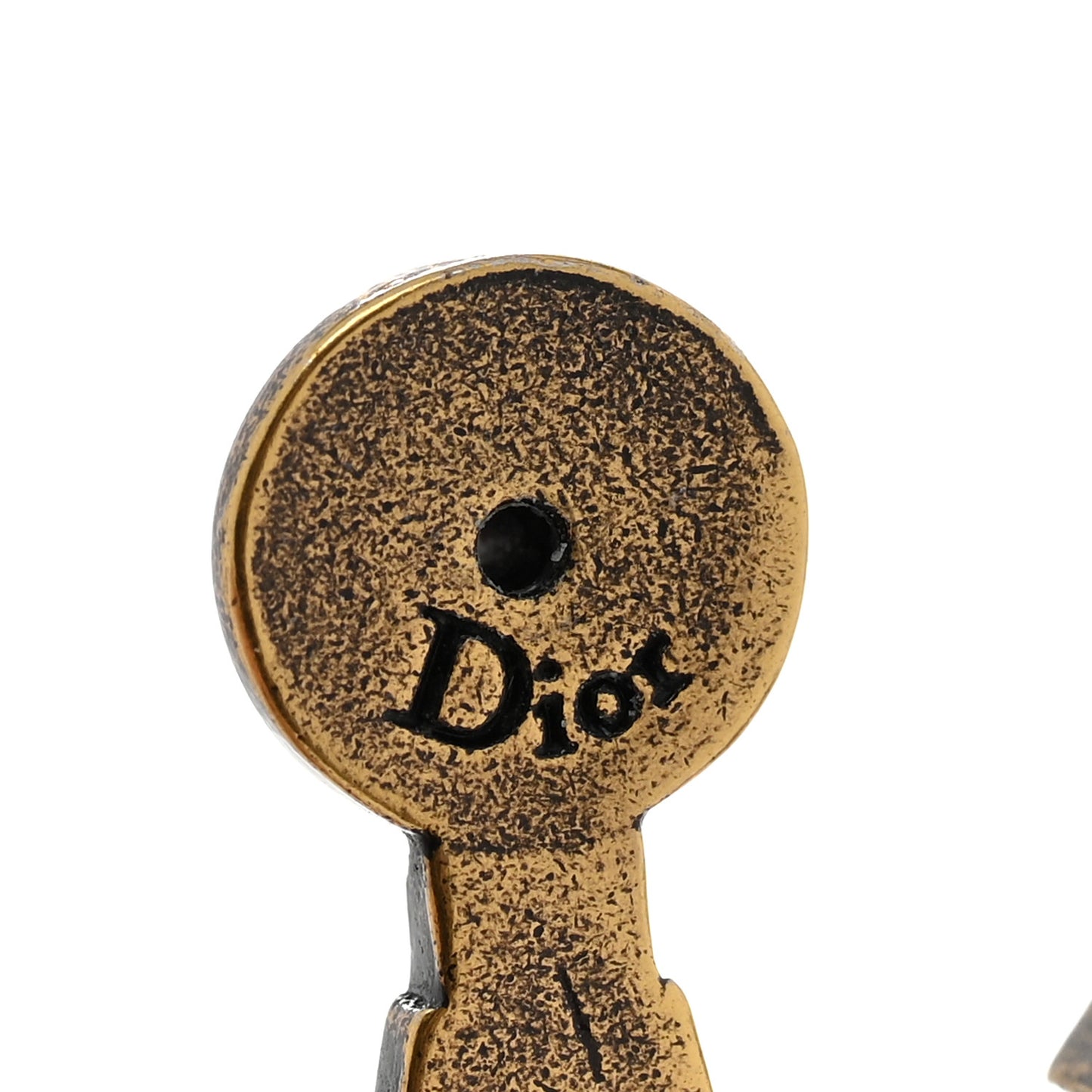 Metal J'adior Earrings Aged Gold