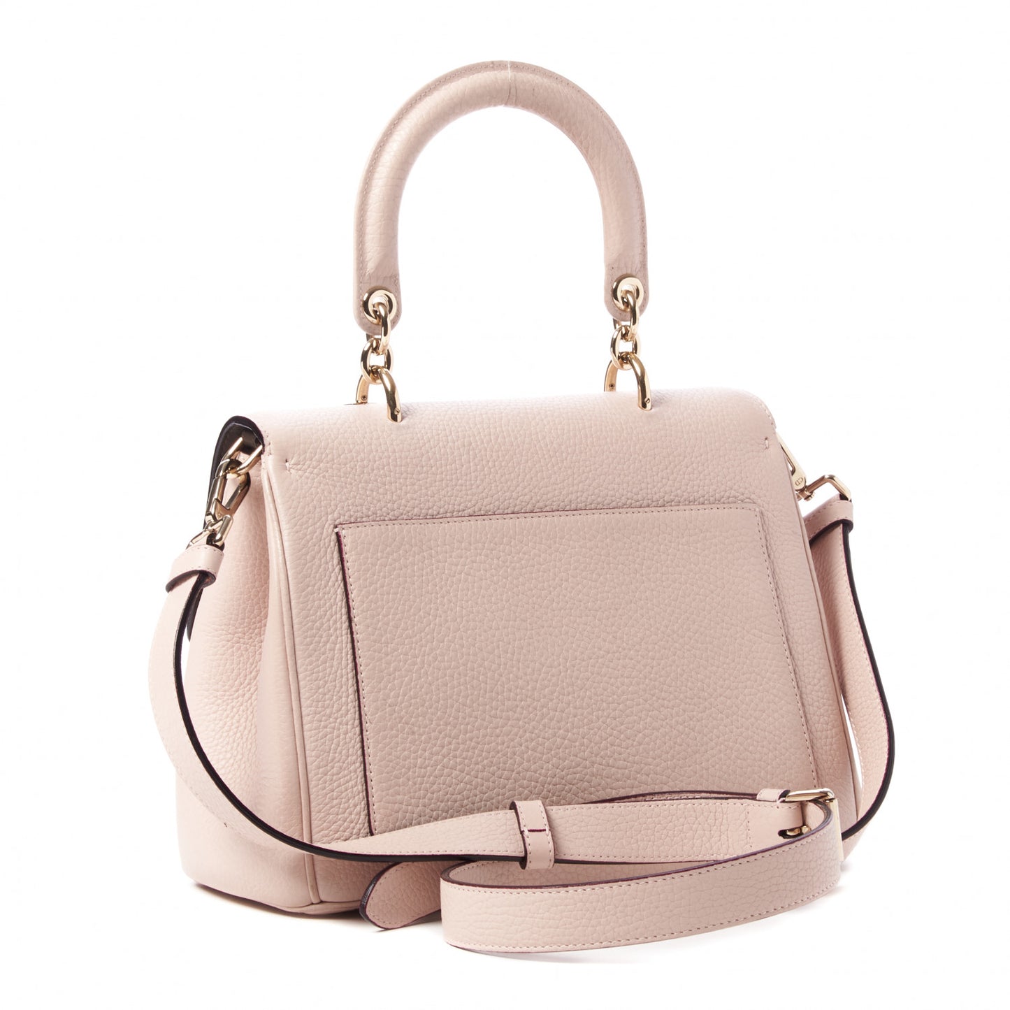 Bullcalf Mini Be Dior Flap Rose Poudre
