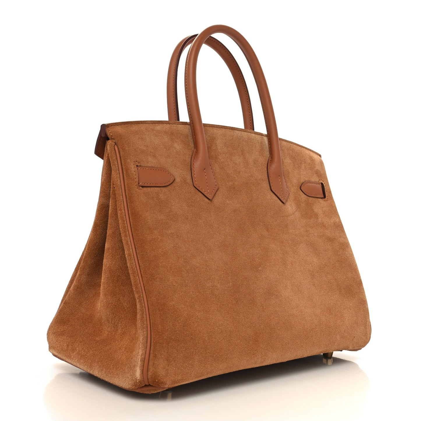 Veau Doblis Swift Grizzly Birkin 30 Gold