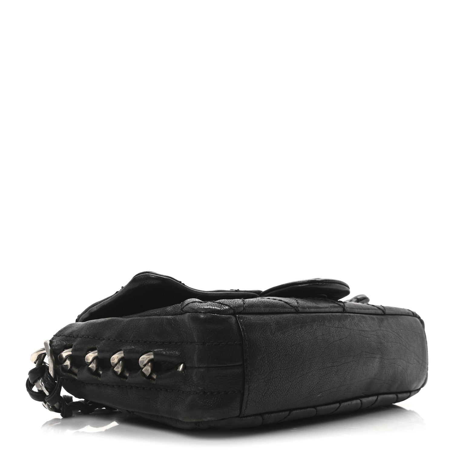 Chanel Calfskin Quilted Medium Modern Chain Flap Black 4 of 11