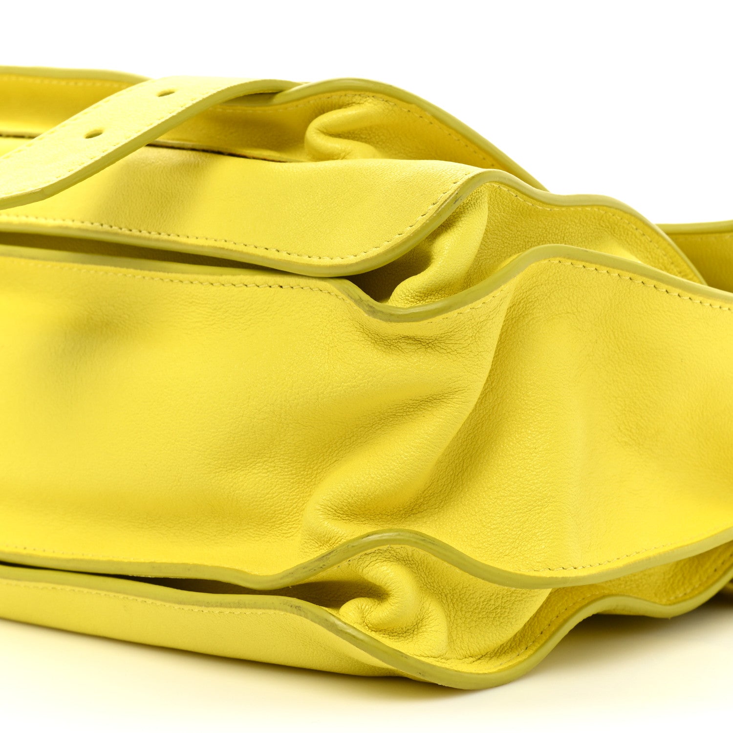 Proenza Schouler Lambskin Medium PS1 Satchel Citron 8 of 19