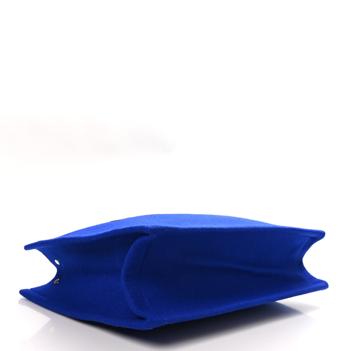 Wool Rive Gauche Tote Blue