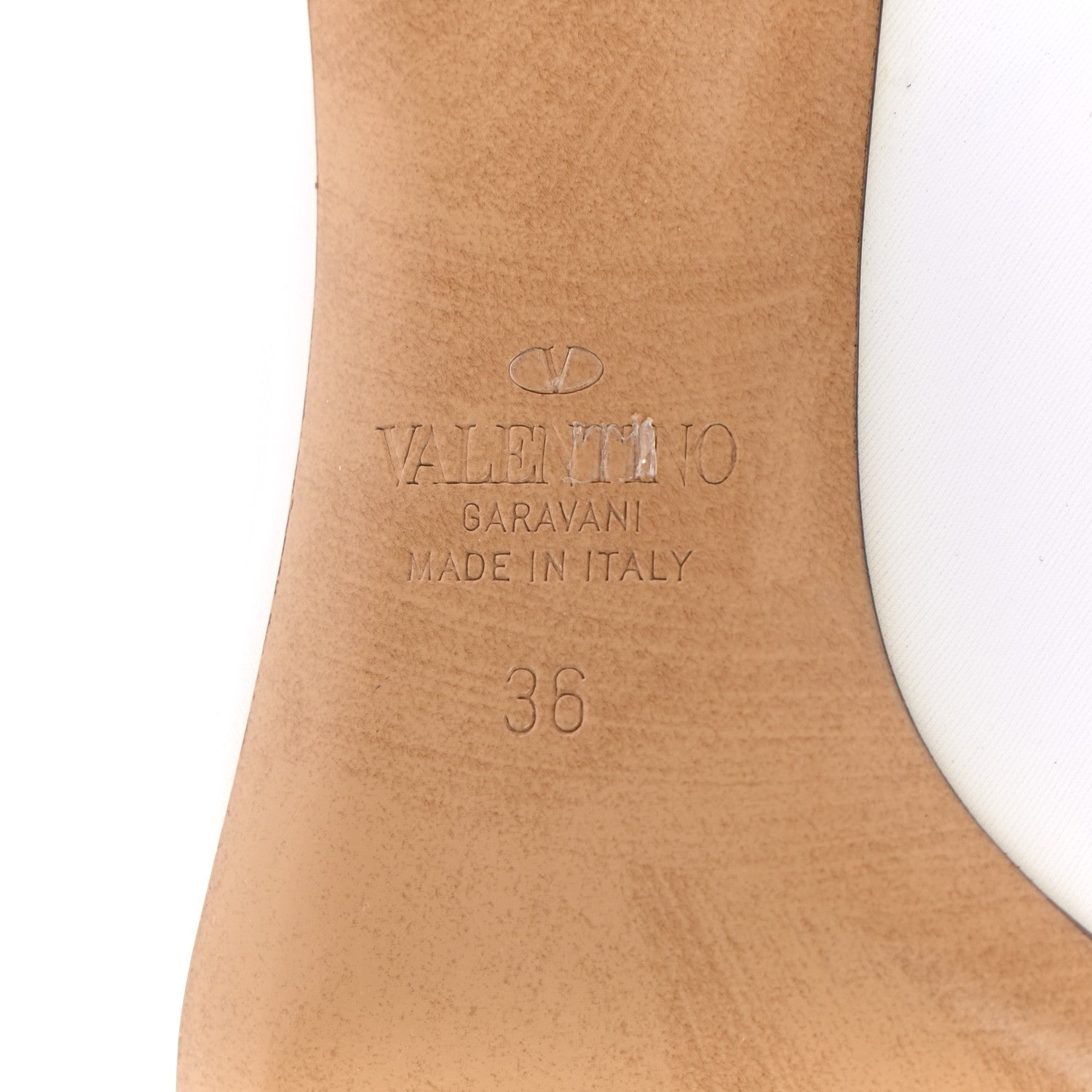 Valentino Garavani Eco Leather VLTN 70mm Sock Booties 36 White Black 6 of 8