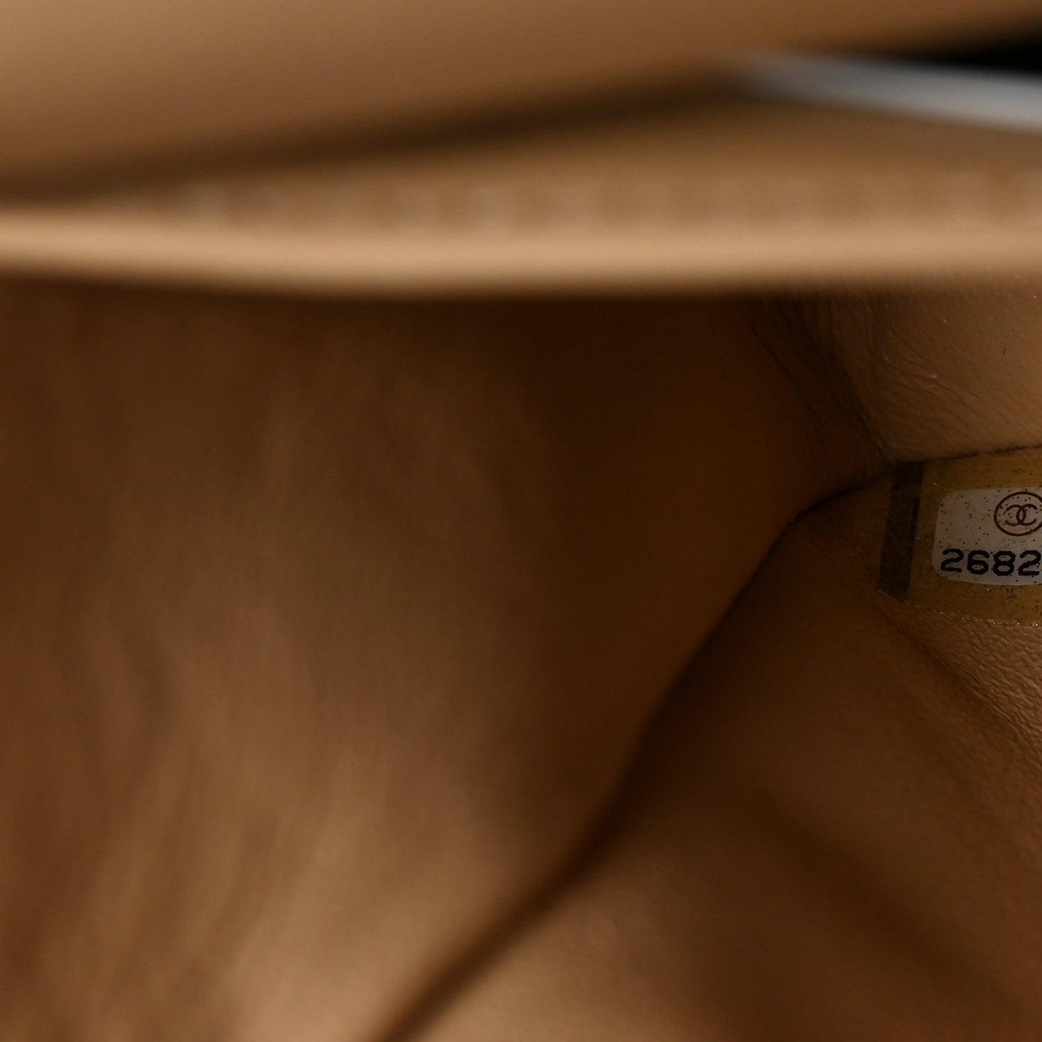 Chanel Caviar Quilted Medium Double Flap Beige 7 of 10