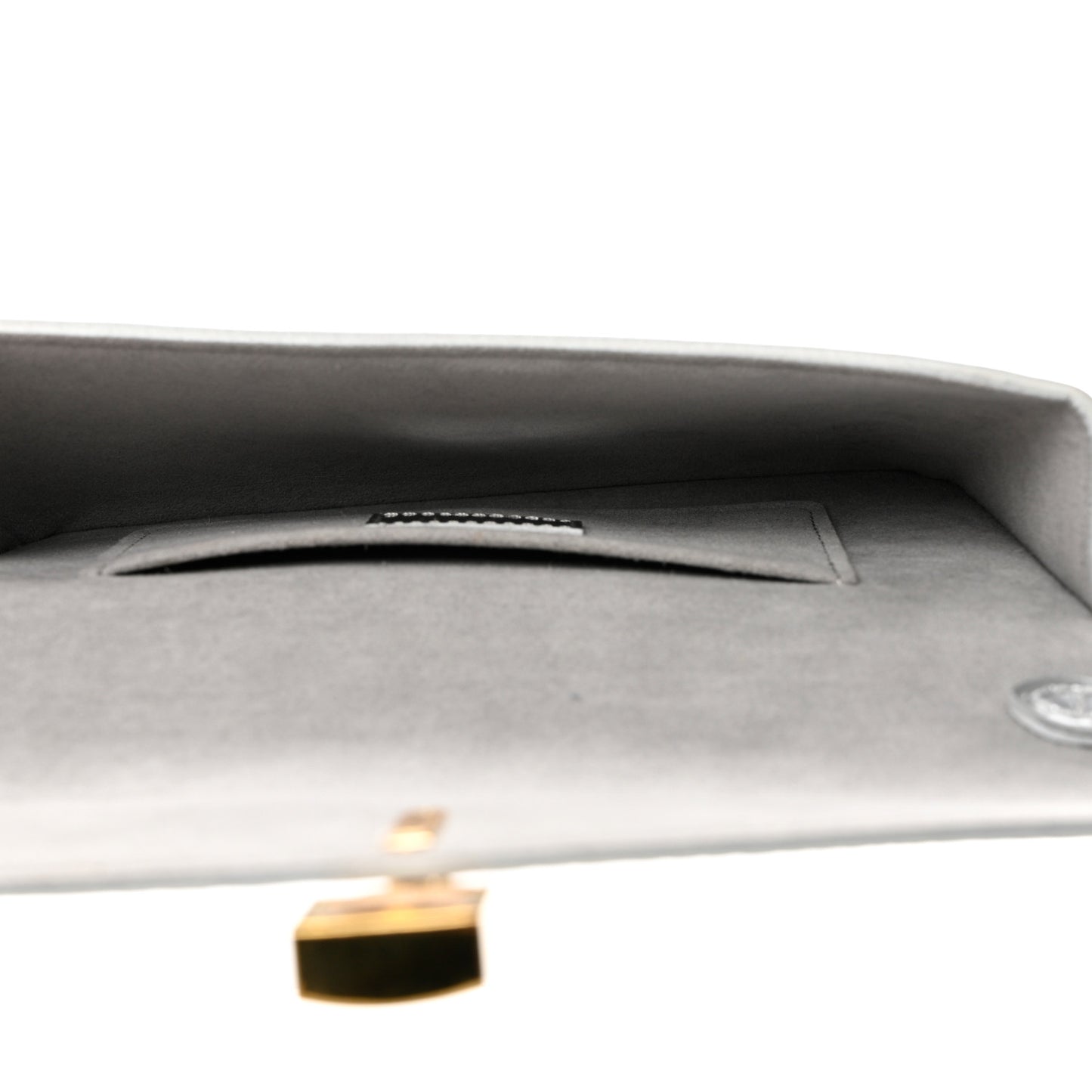 Epi Padlock On Strap Silver