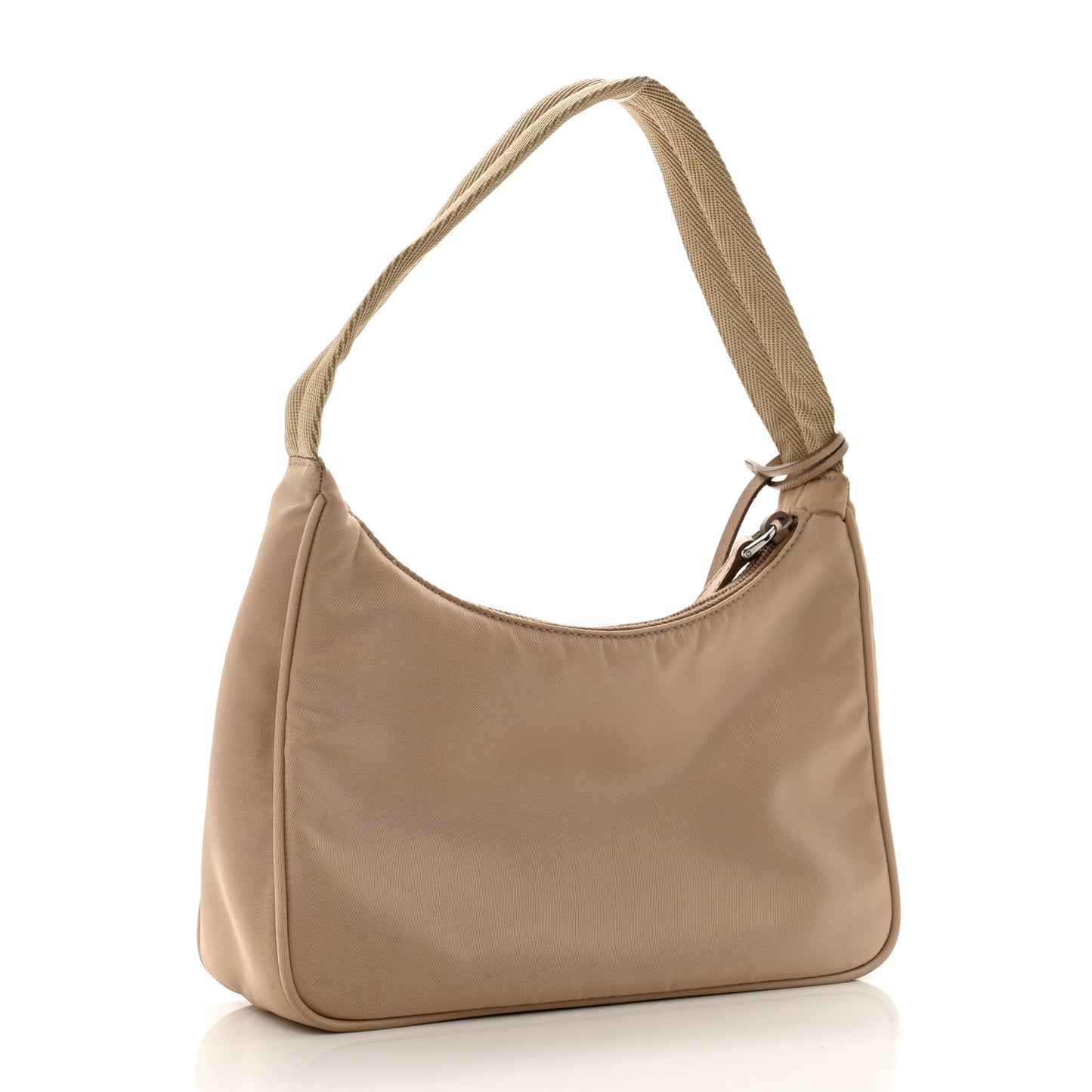 Re-Nylon Saffiano Mini Re-Edition 2000 Bag Deserto