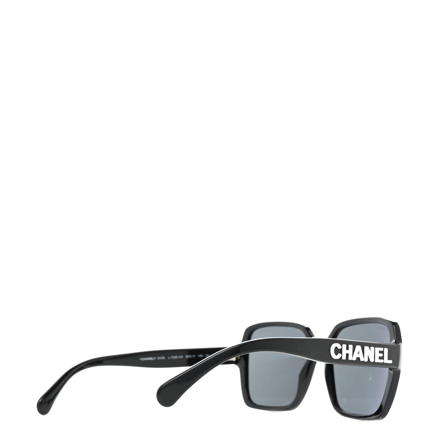 Acetate Square Sunglasses 5408 Black