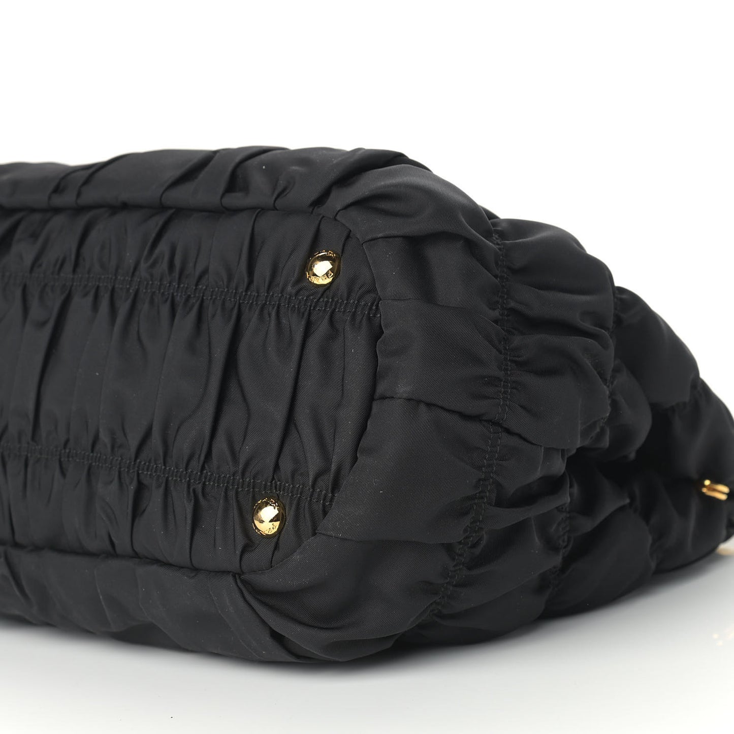 Tessuto Nylon Gaufre Tote Black