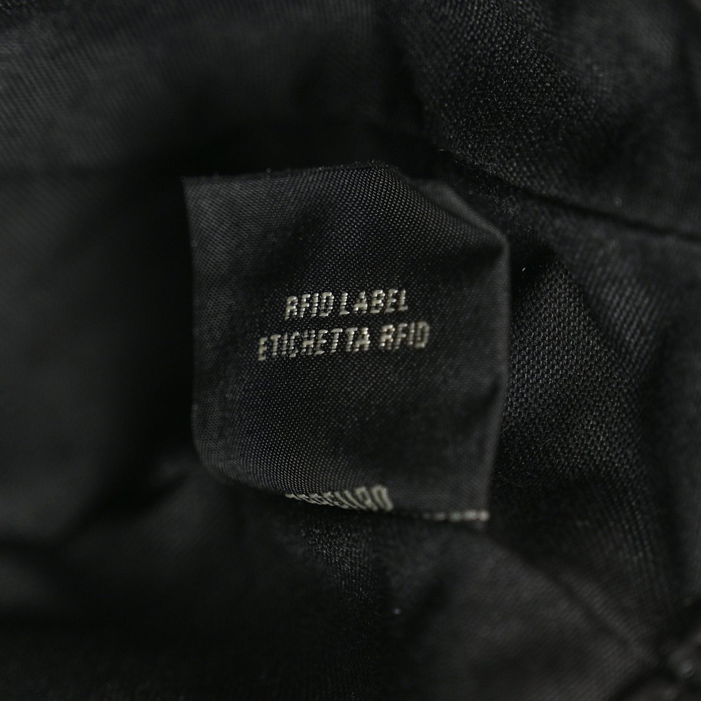 Nappa FF 1974 Embossed Mini Baguette Black