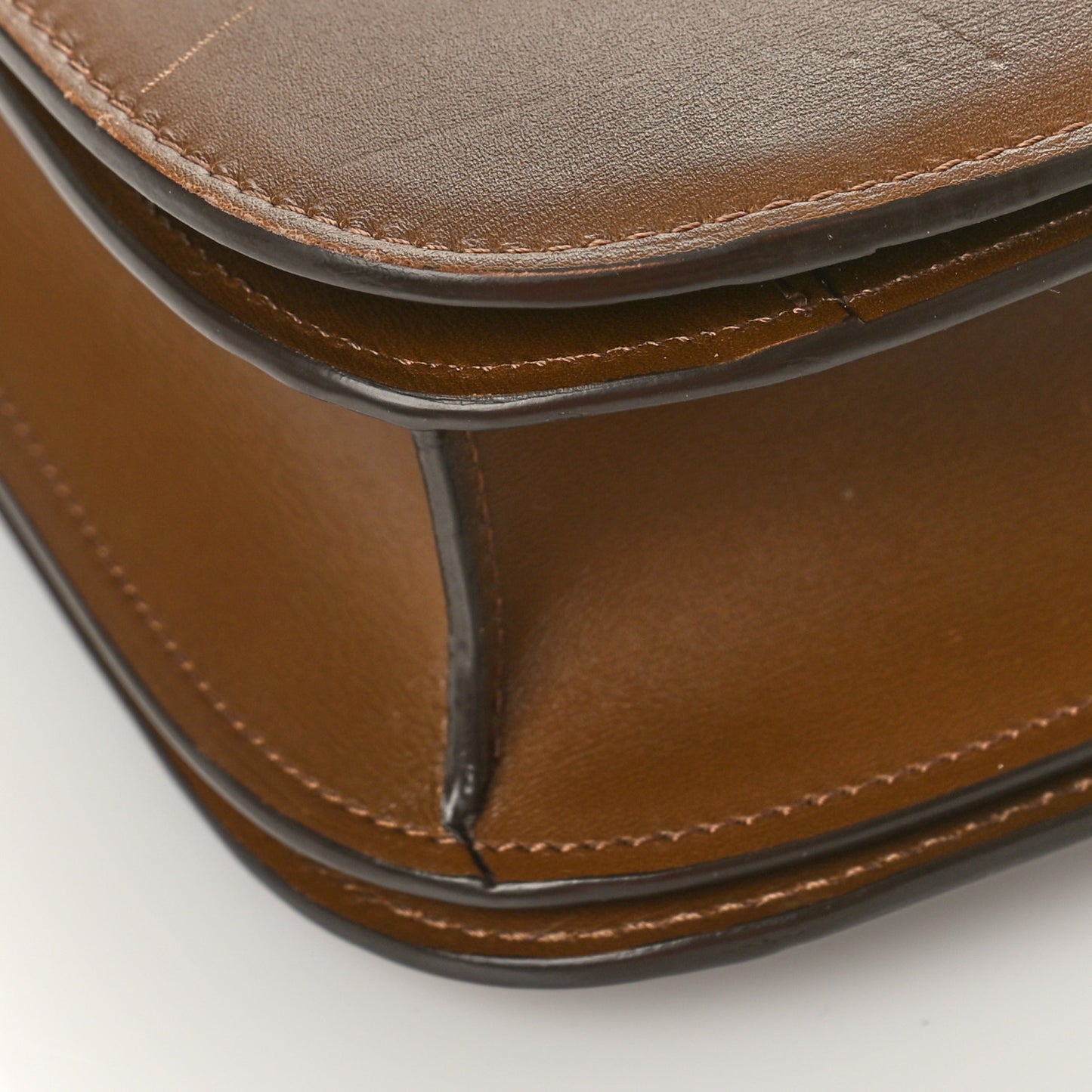 Smooth Calfskin Medium Classic Box Flap Bag Camel