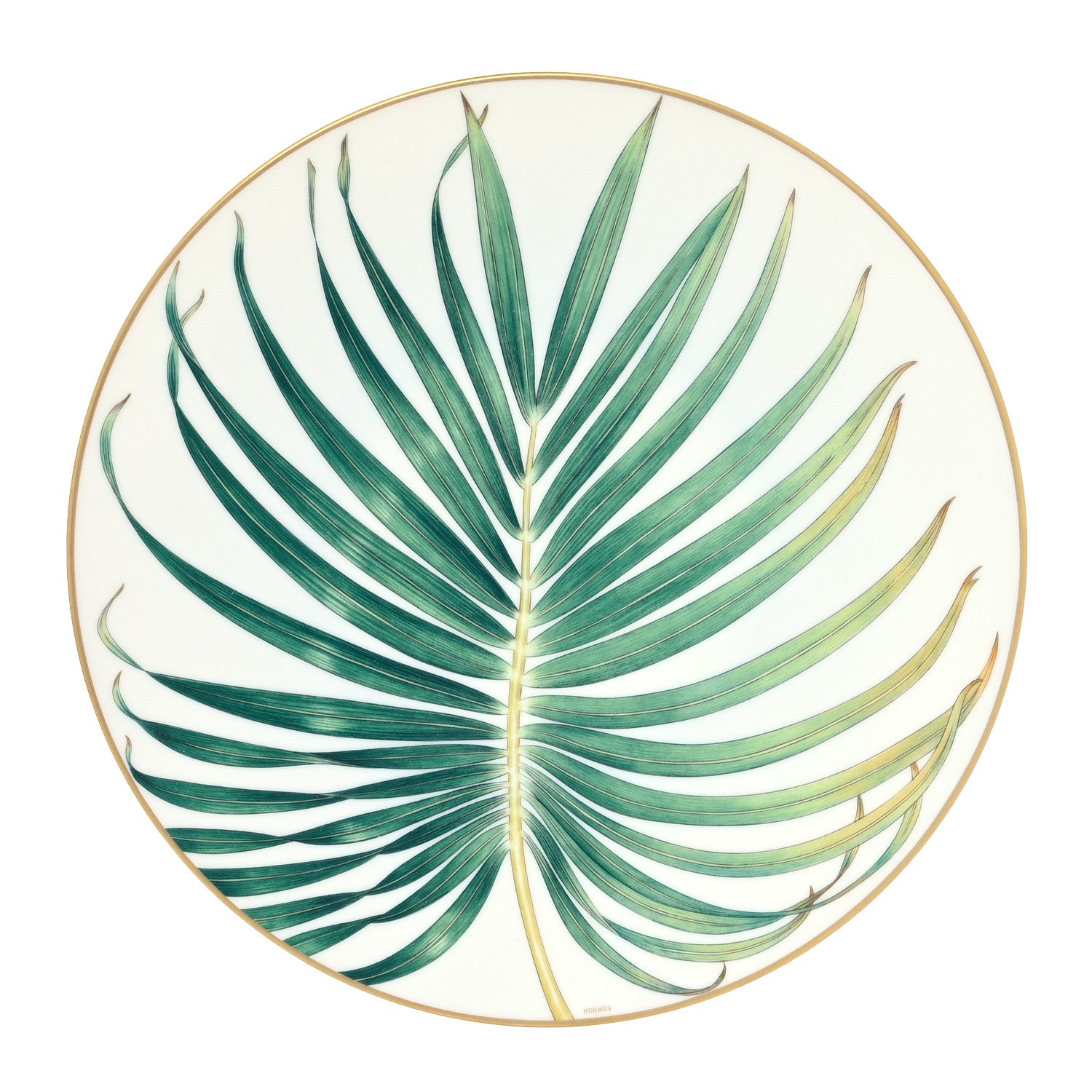 Hermes Porcelain Passifolia Dinner Plate 1 of 7