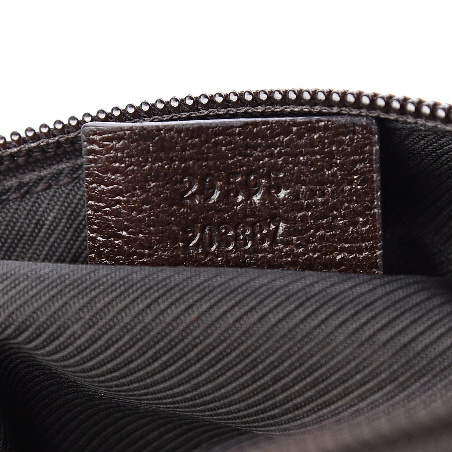 Gucci Monogram Large Cosmetic Case Brown 6 of 6