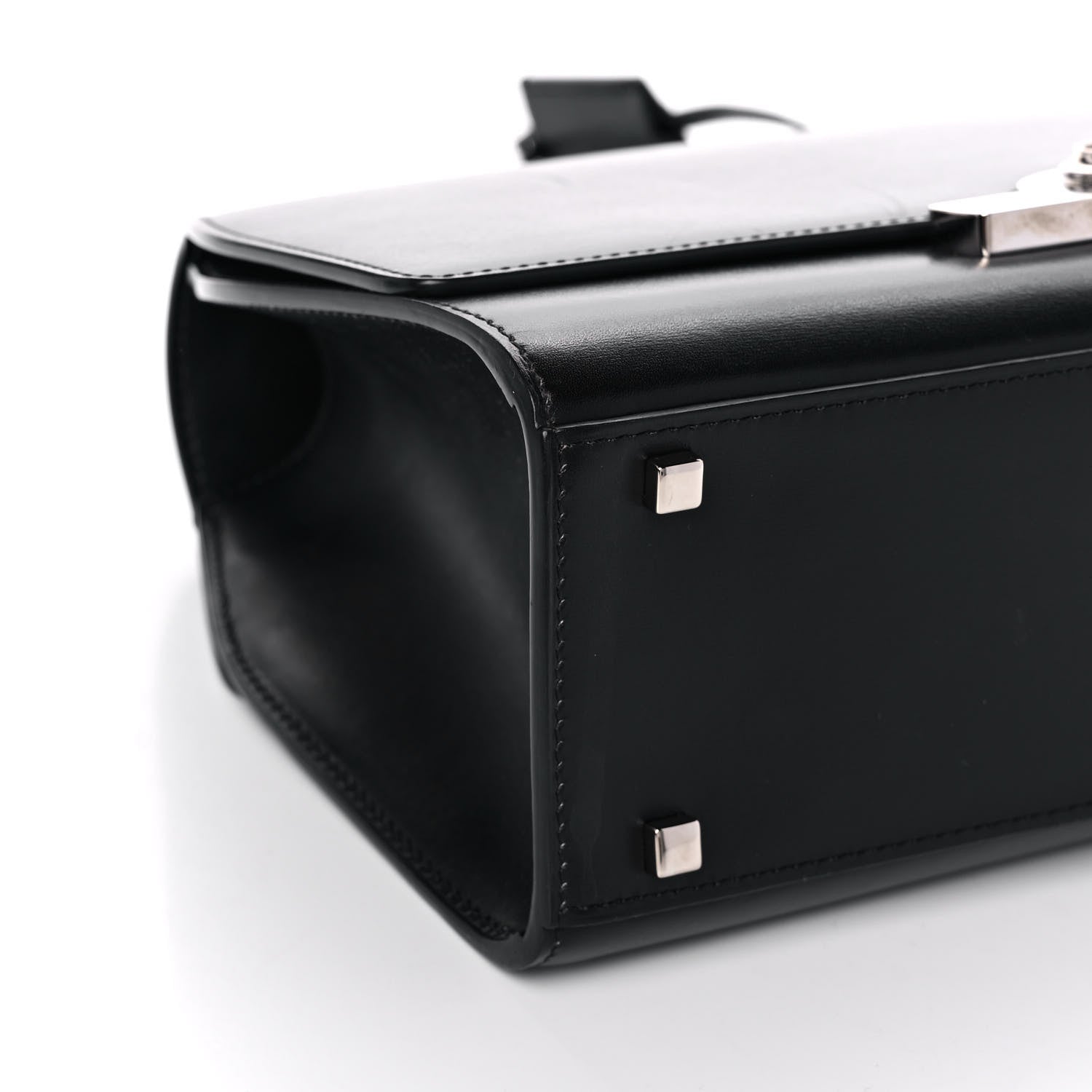Moynat Box Calfskin Rejane PM Black 8 of 10