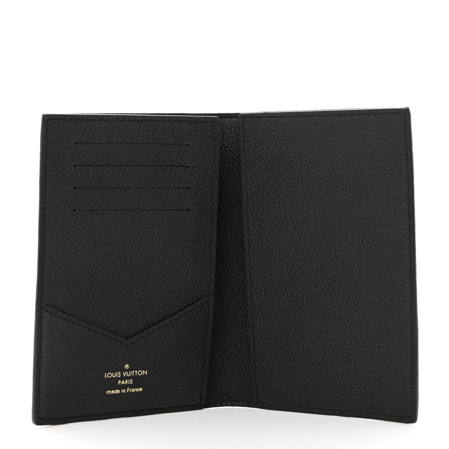 Empreinte Monogram Passport Cover Black