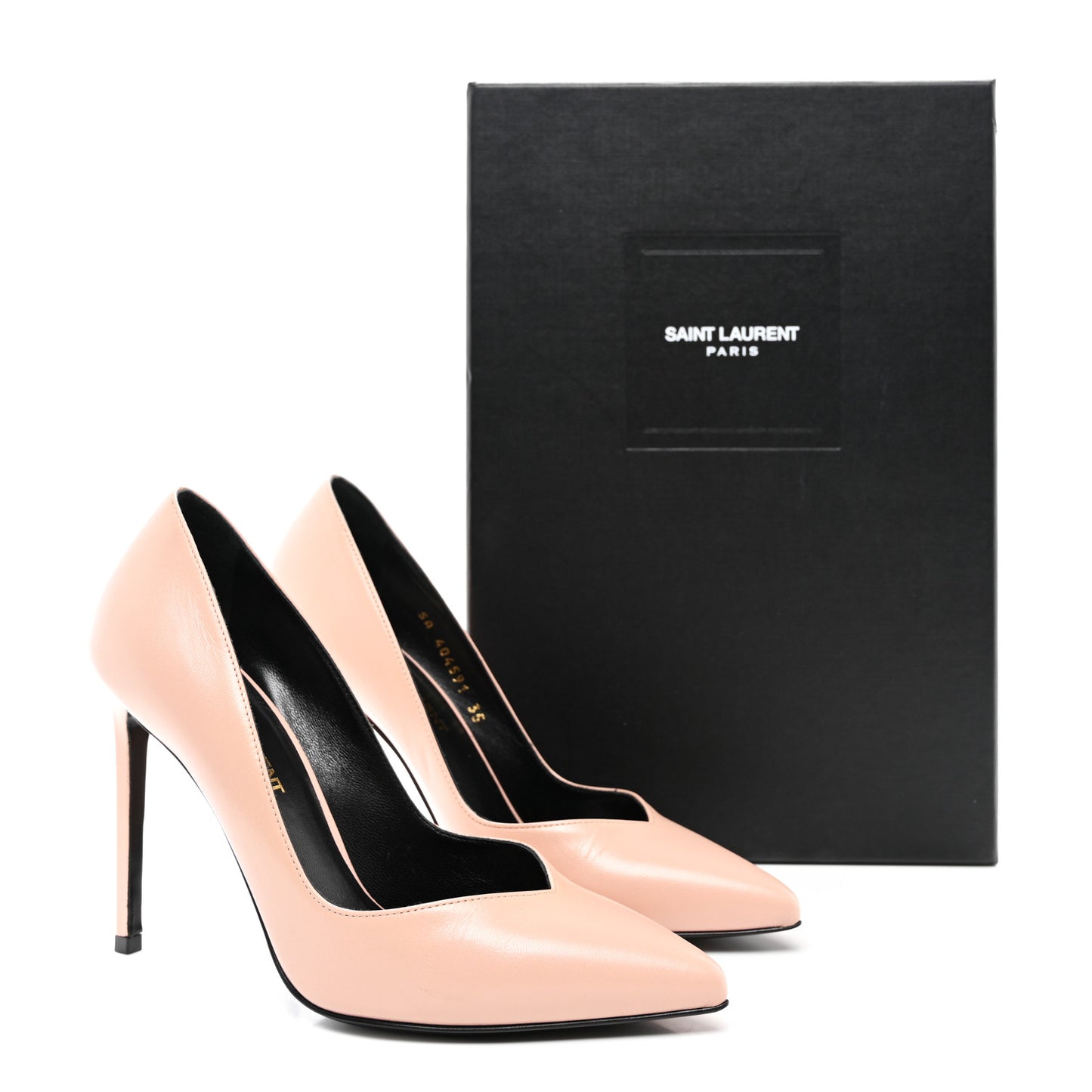 Calfskin Pumps 35 Pale Pink