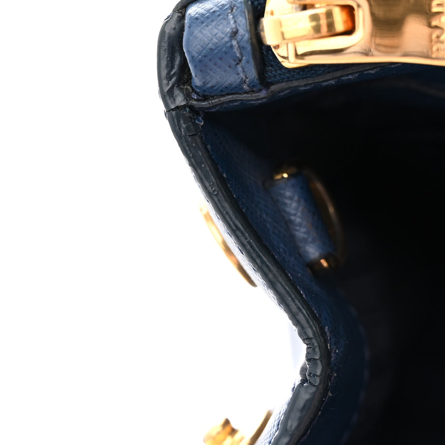 Saffiano Small Galleria Double Zip Tote Bluette