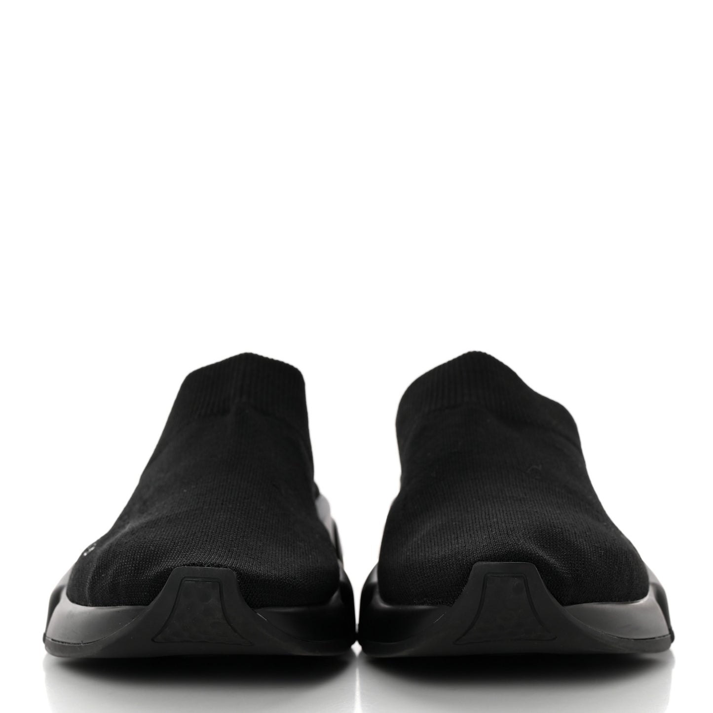 Neoprene Knit Womens Speed Sneakers Mules 39 Black