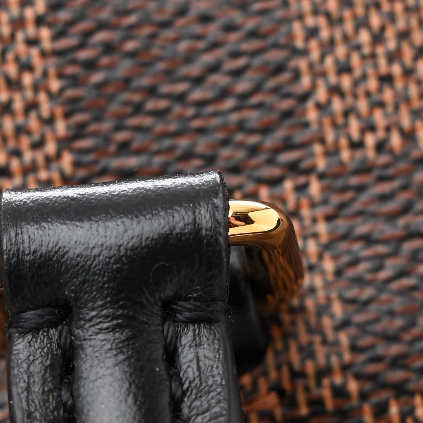 Damier Ebene Odeon Tote PM Black