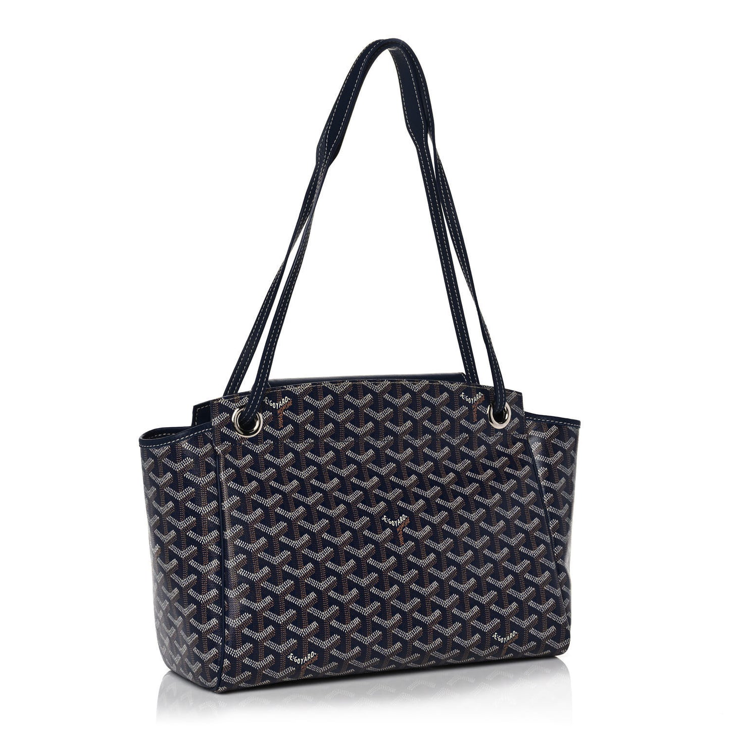 Goyardine Rouette PM Blue Marine