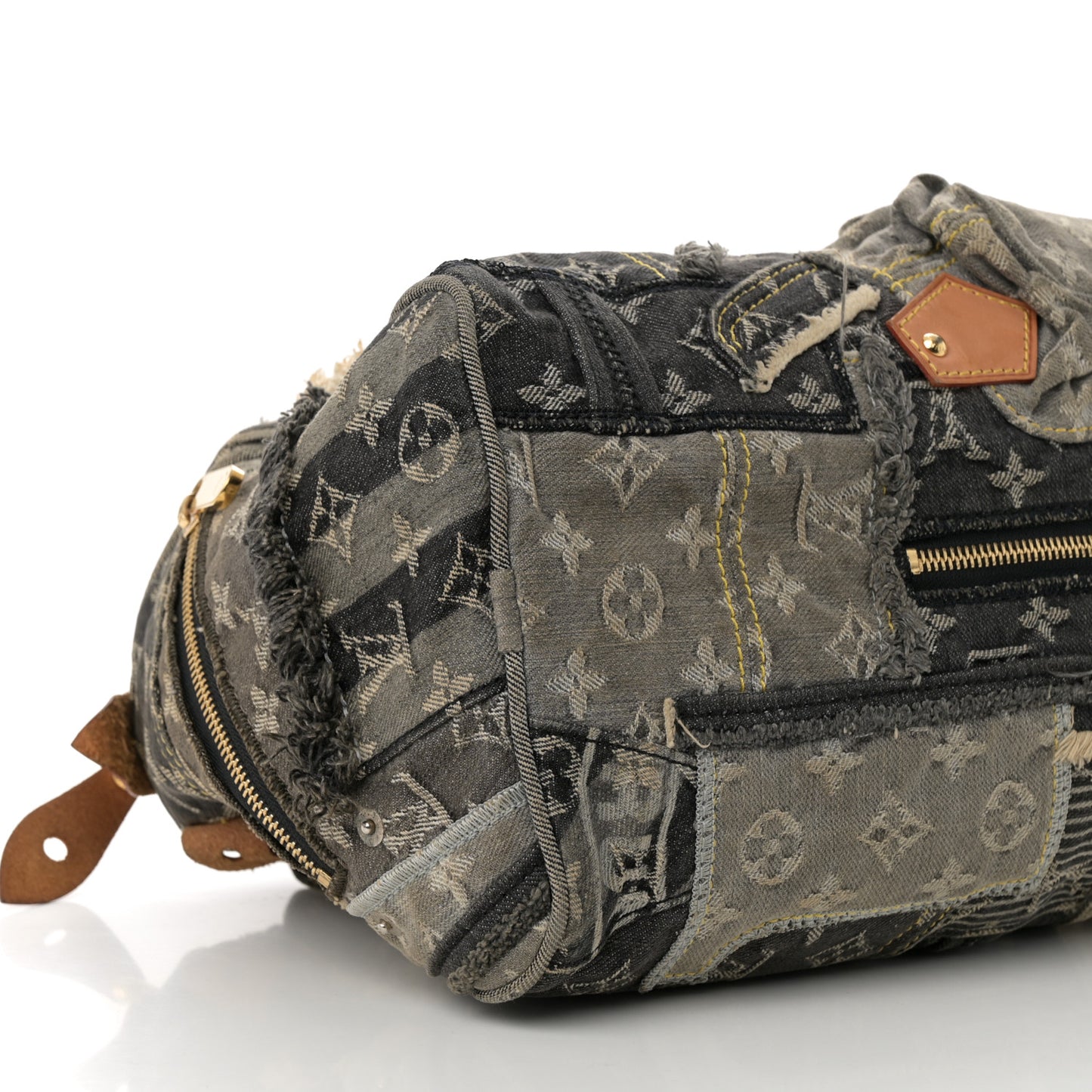 Denim Patchwork Speedy 30 Grey
