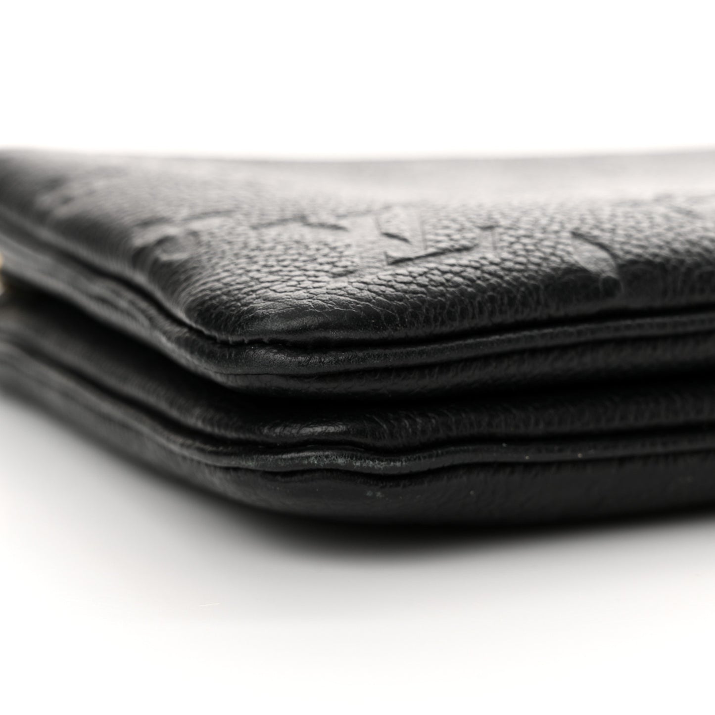 Empreinte Double Zip Pochette Black