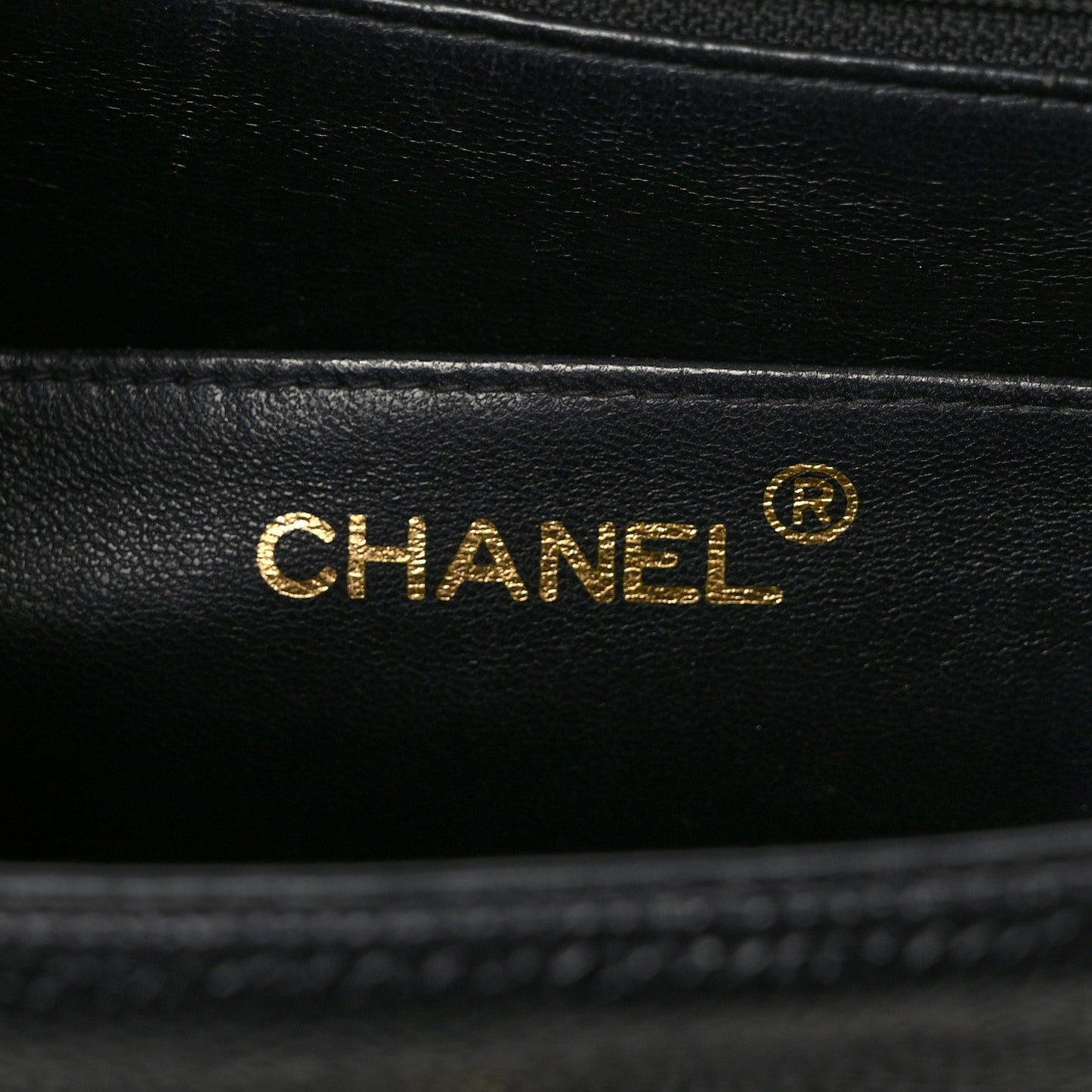 Caviar Vertical Quilted Kelly Flap Bag Black