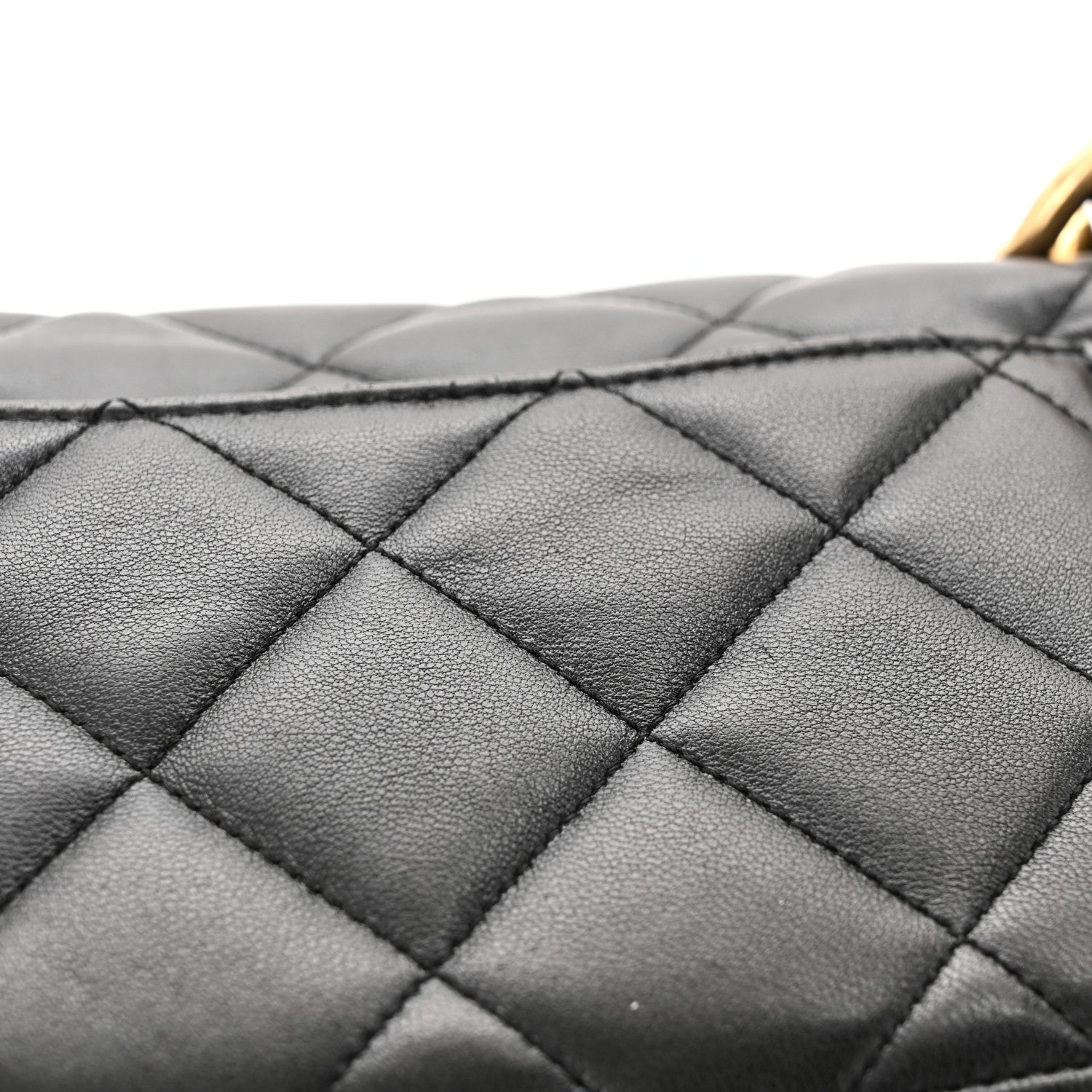 Chanel Lambskin Quilted Large CC Funky Town Flap Black 11 of 12