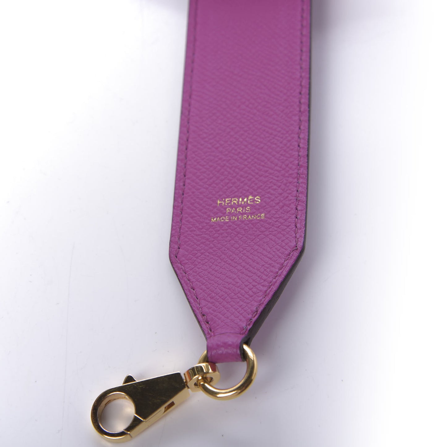 Epsom 40mm Tressage Shoulder Strap Magnolia Bleu Saphir Craie