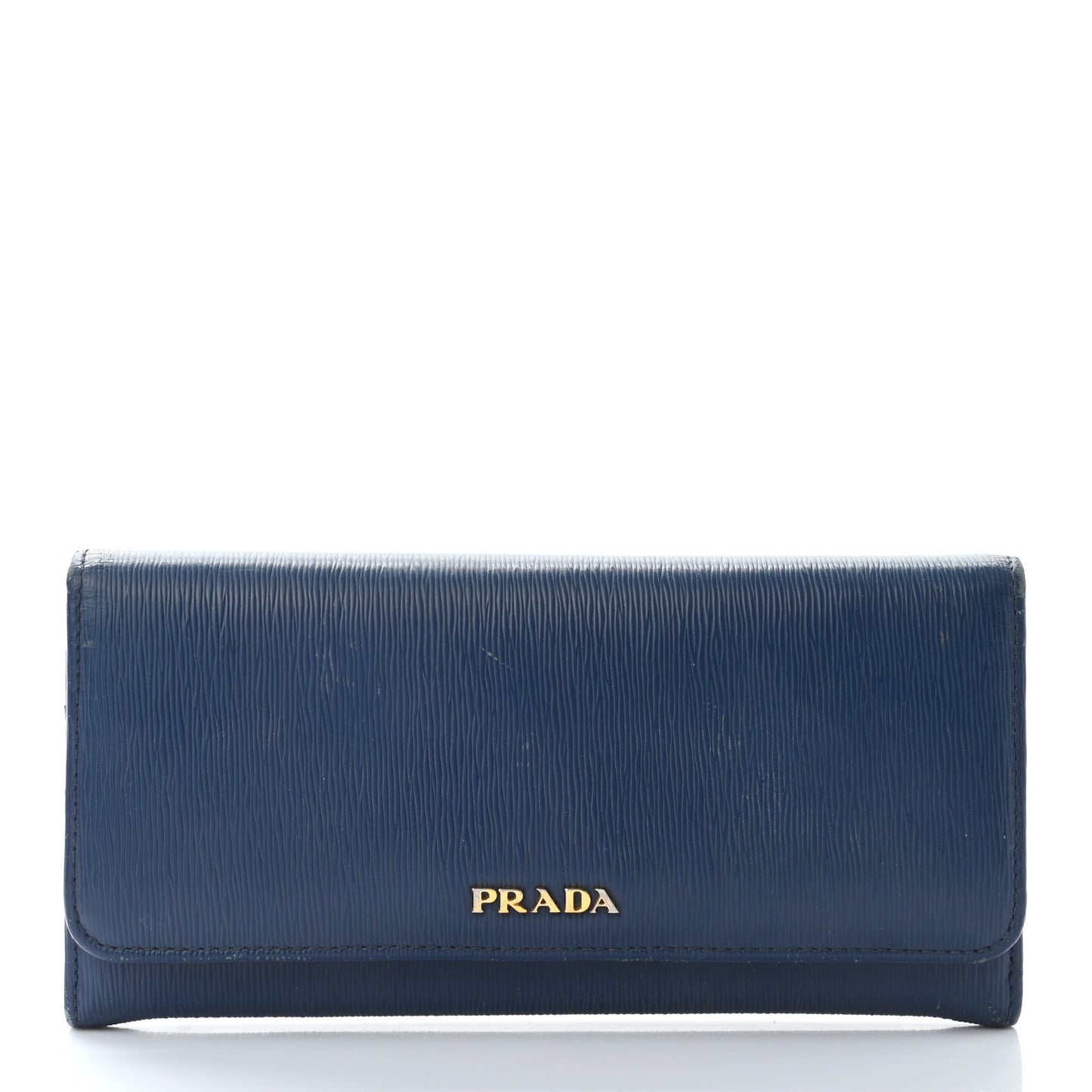 Vitello Move Bi-Color Continental Flap Travel Wallet Bluette Astrale