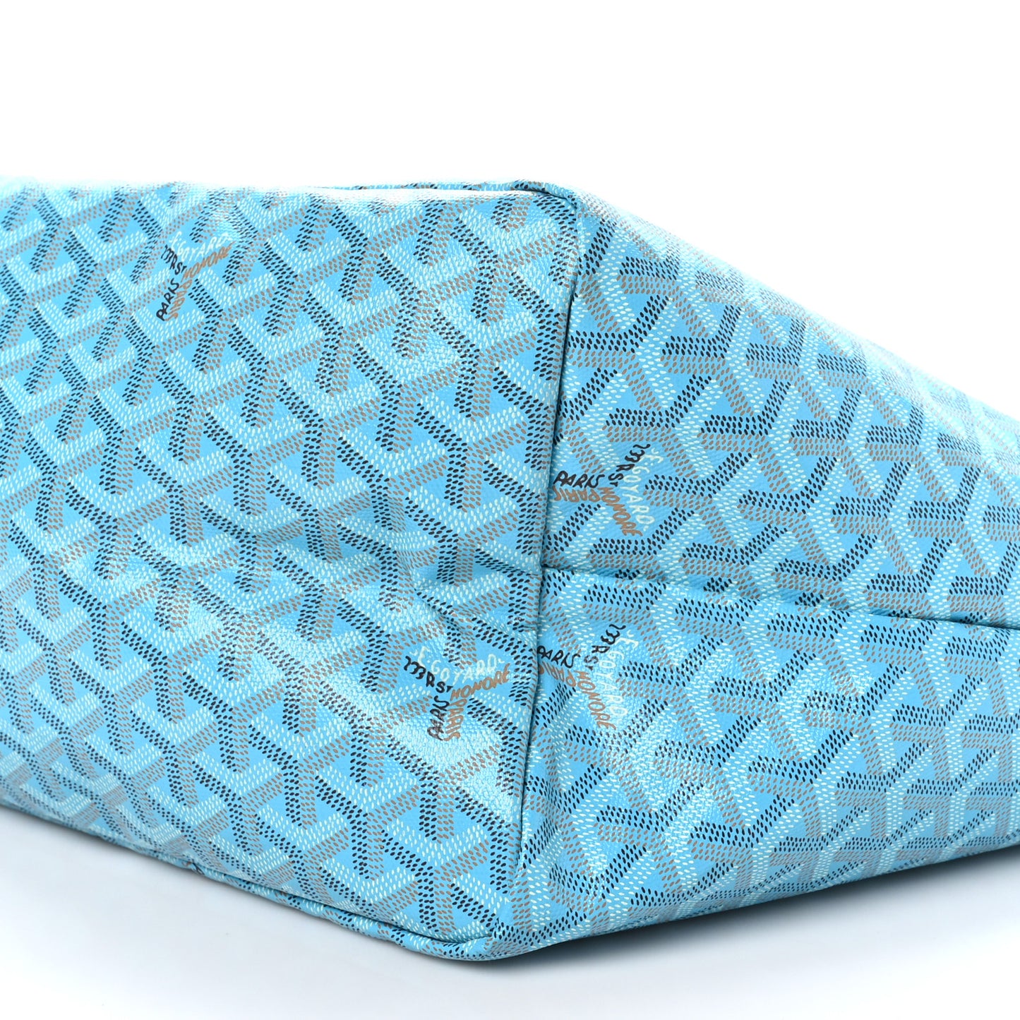 Goyardine Saint Louis GM Balise Beach Towel Set Turquoise