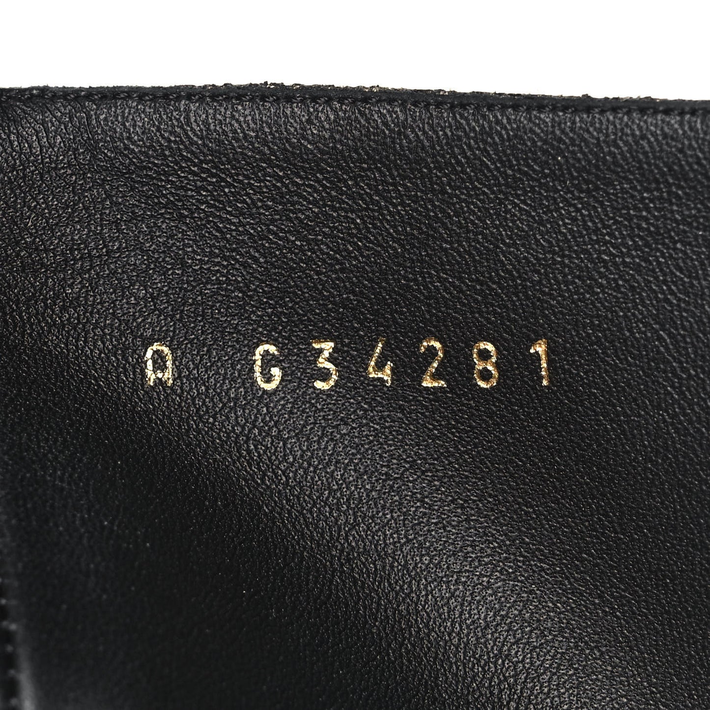 Laminated Goatskin High Boots 39.5 Gold